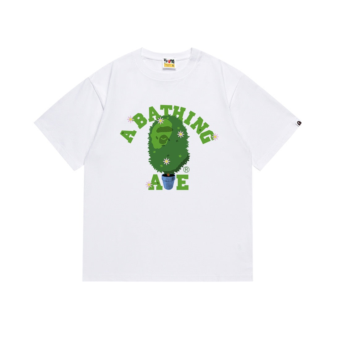 BAPE Floral Ape Head Graphic T-Shirt