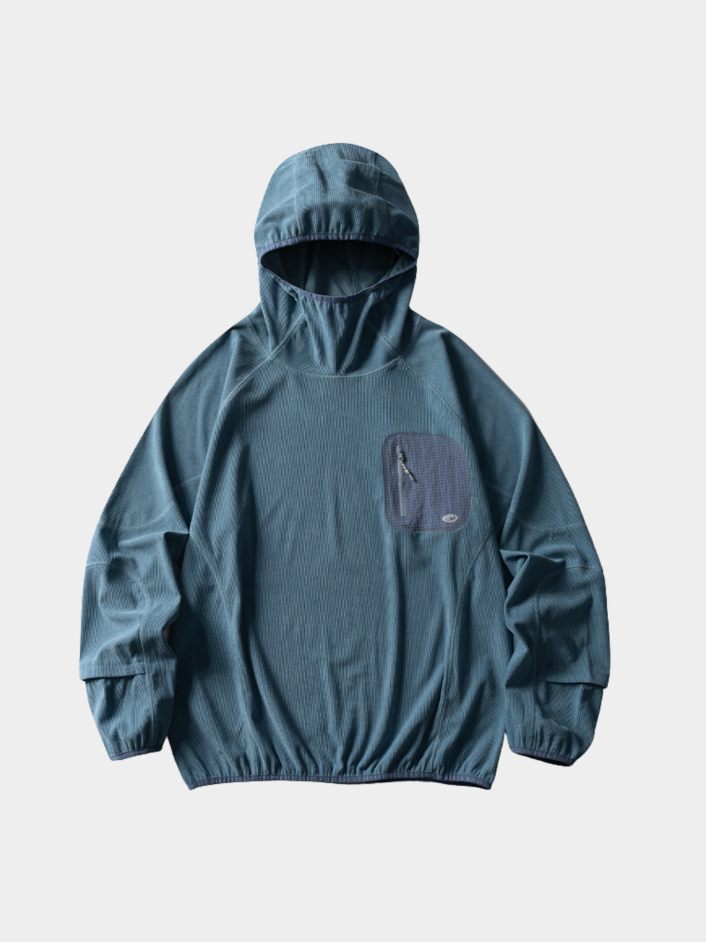 Crag - Moisture-Wicking High Neck Hoodie Base Layer