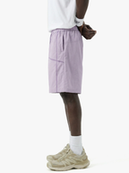 RiseCut - Unisex Contrast Stitch Water-Repellent Utility Shorts