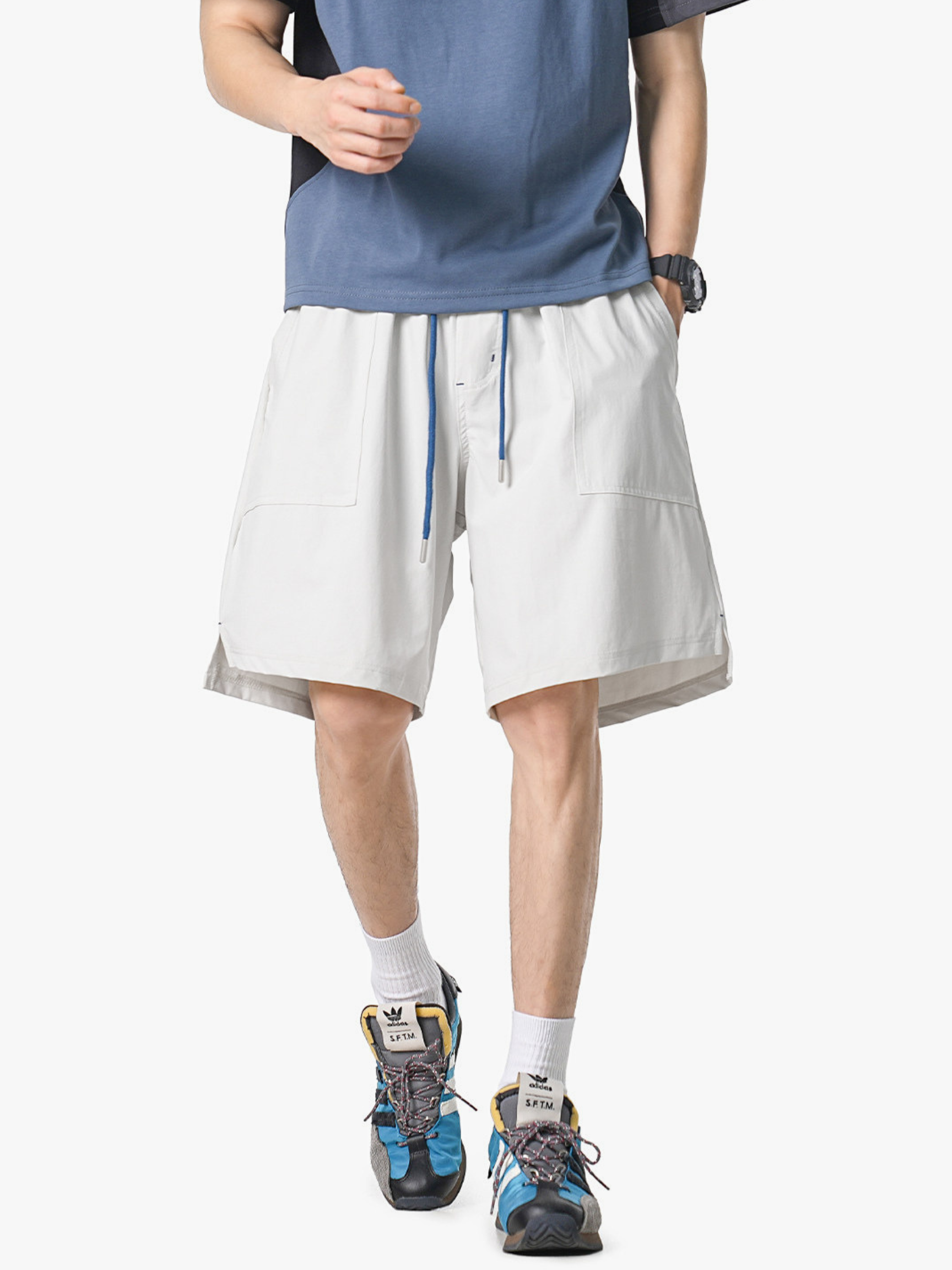 FrostShell - Unisex Cooling Breathable Wide-Leg Shorts