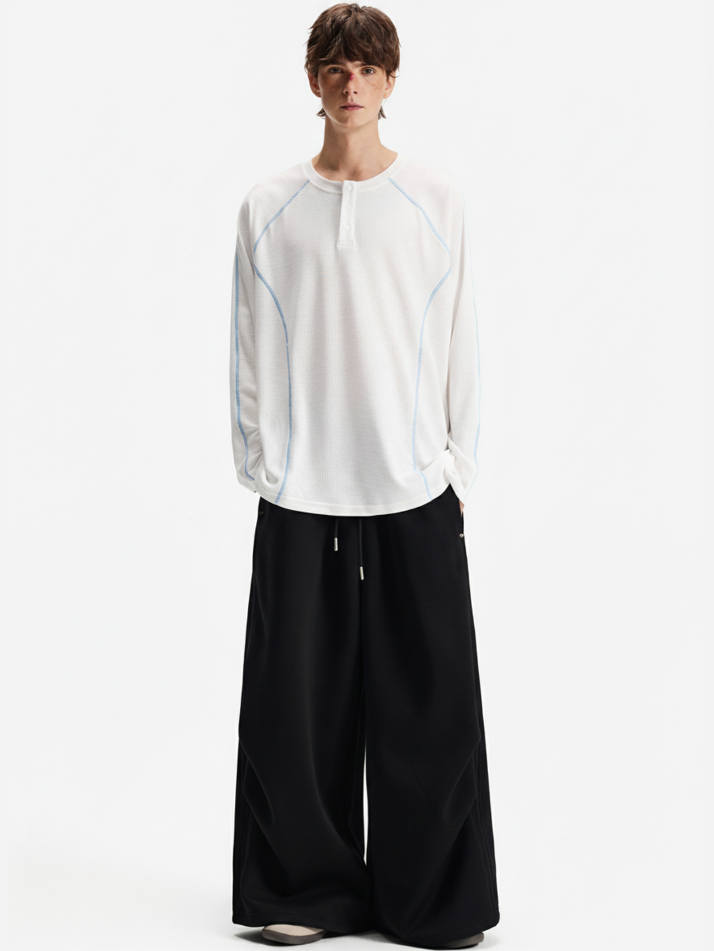 Roam - Men's Cooling & Quick-Dry Contrast Performance Long Sleeve