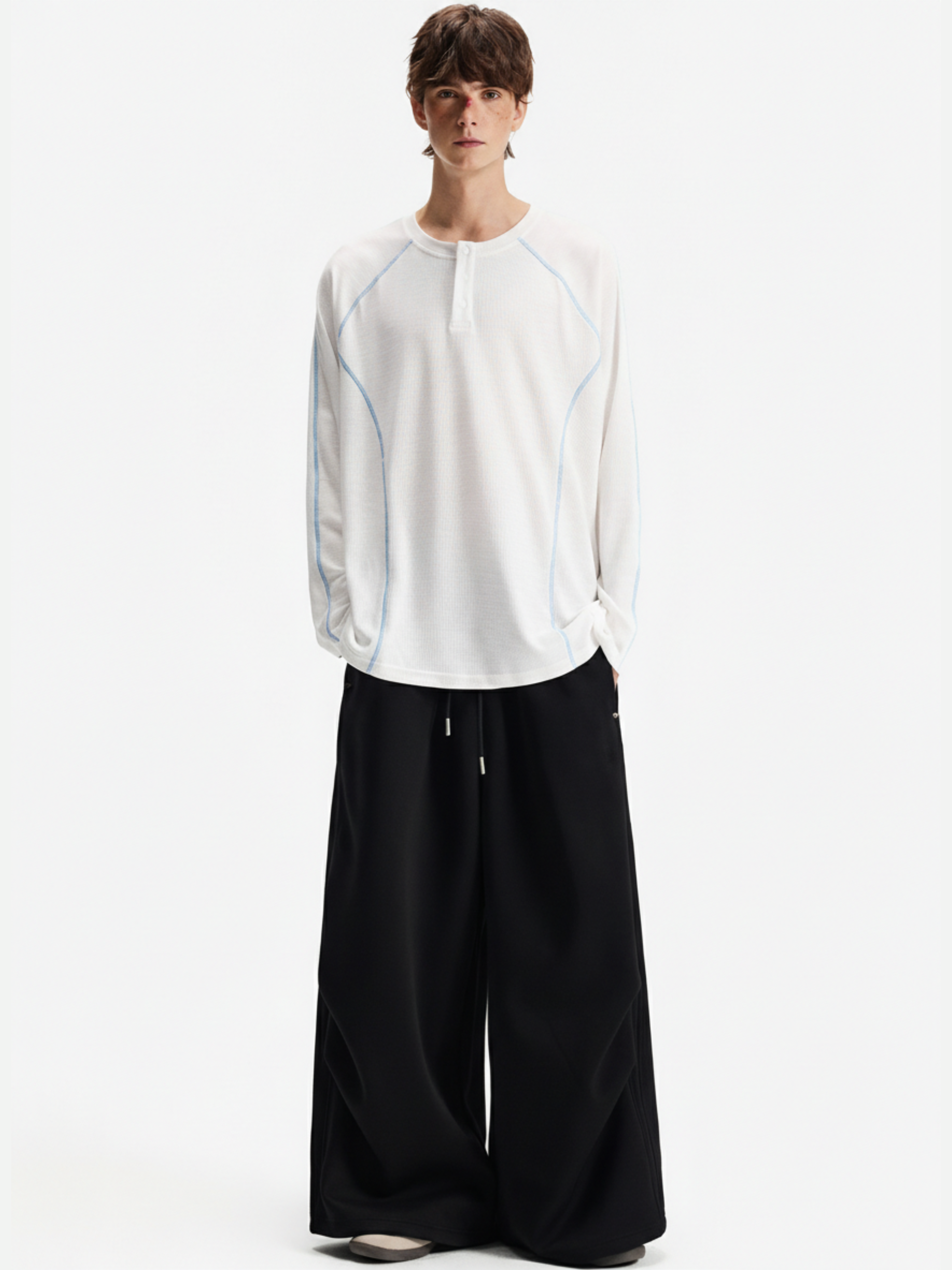 Roam - Men's Cooling & Quick-Dry Contrast Performance Long Sleeve