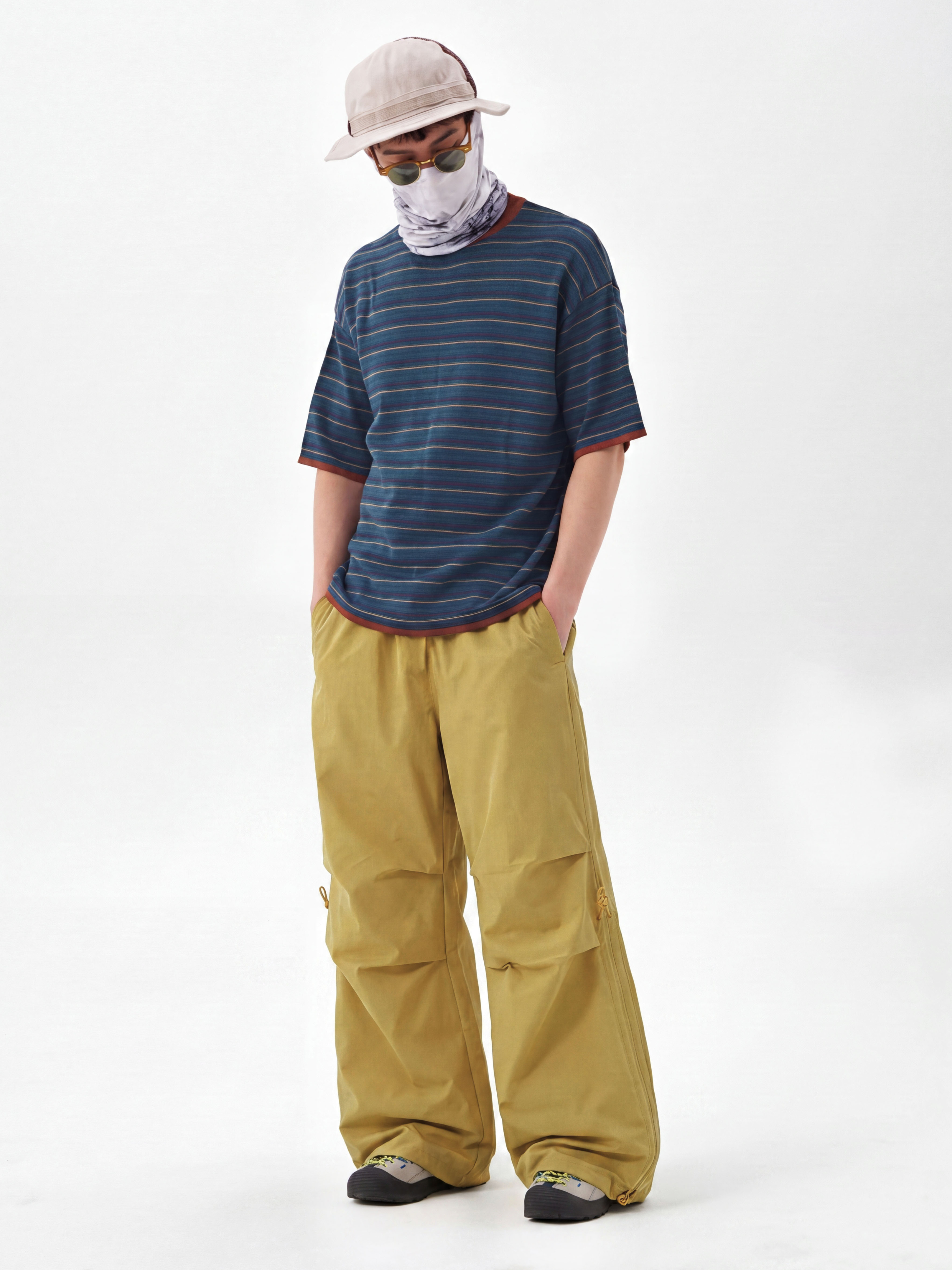 BaseGrill - Men's Quick-Dry Lightweight Parachute Pants