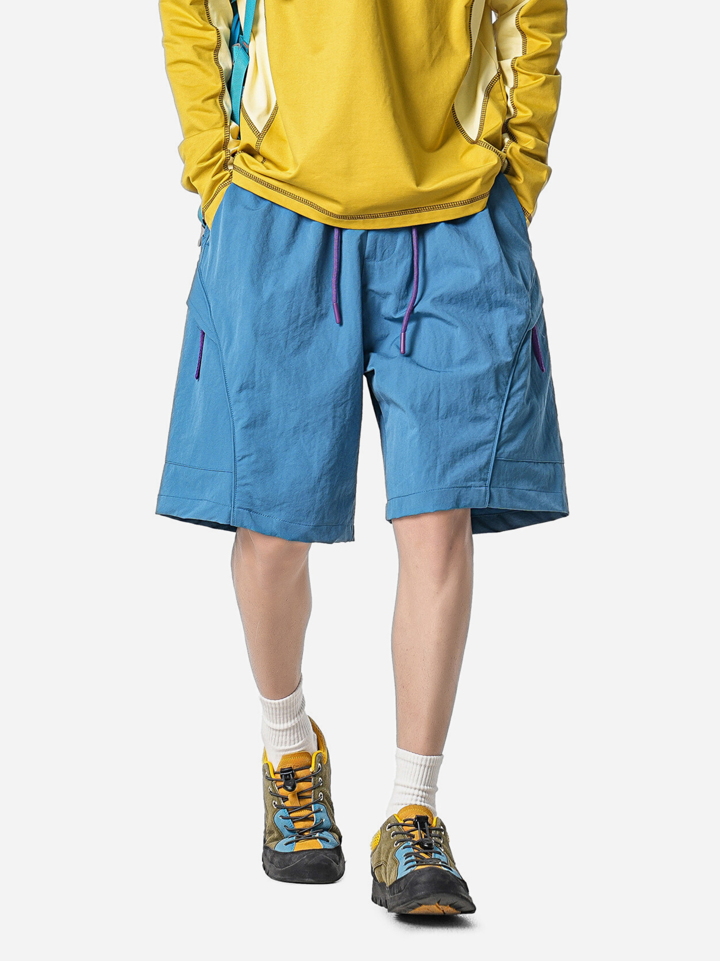 Nightgale - Unisex Multi-Pocket Quick-Dry & Breathable Utility Shorts