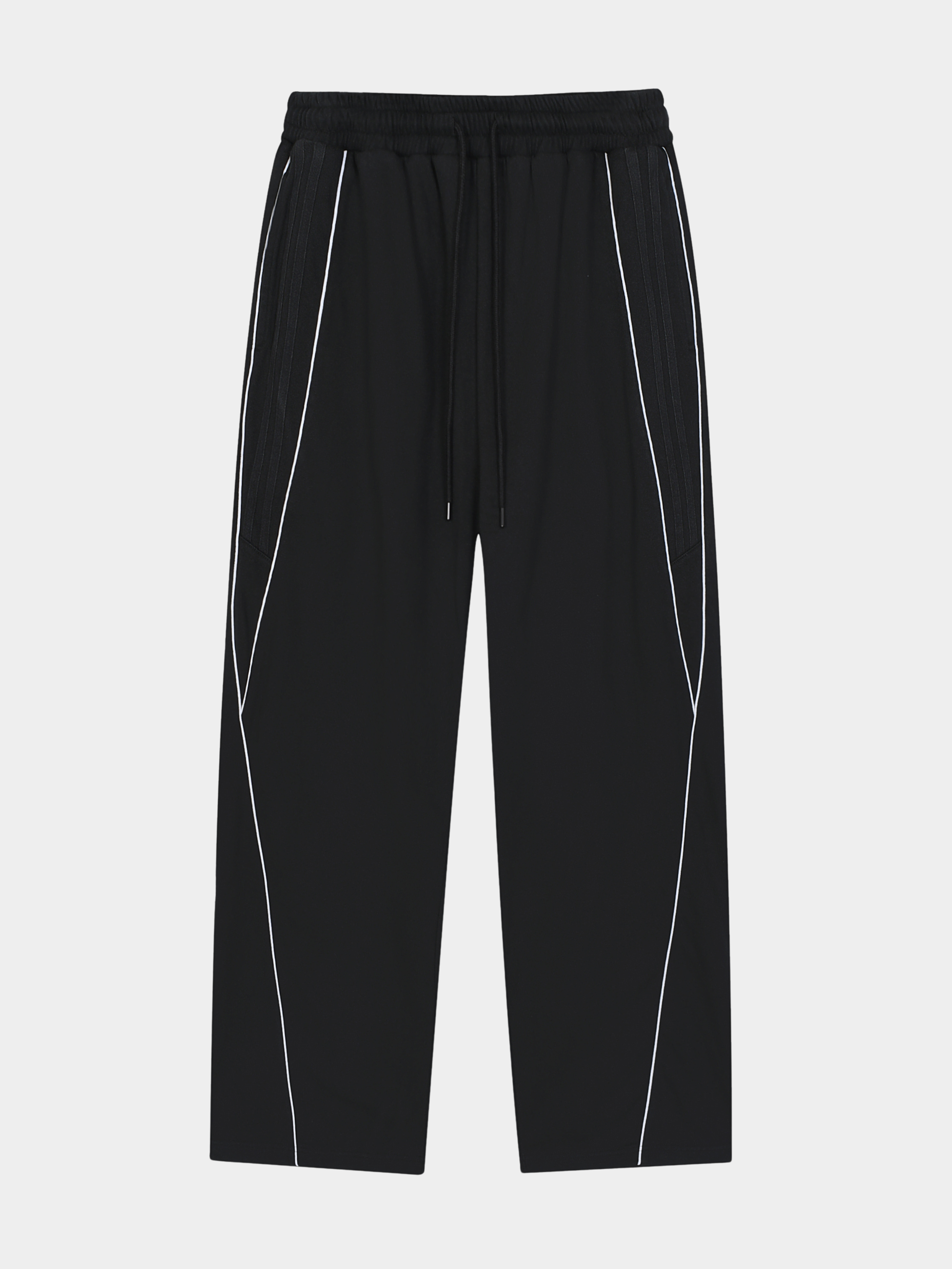 Thunderclaw - Unisex Reflective Stripe Straight-Leg Jogger Pants