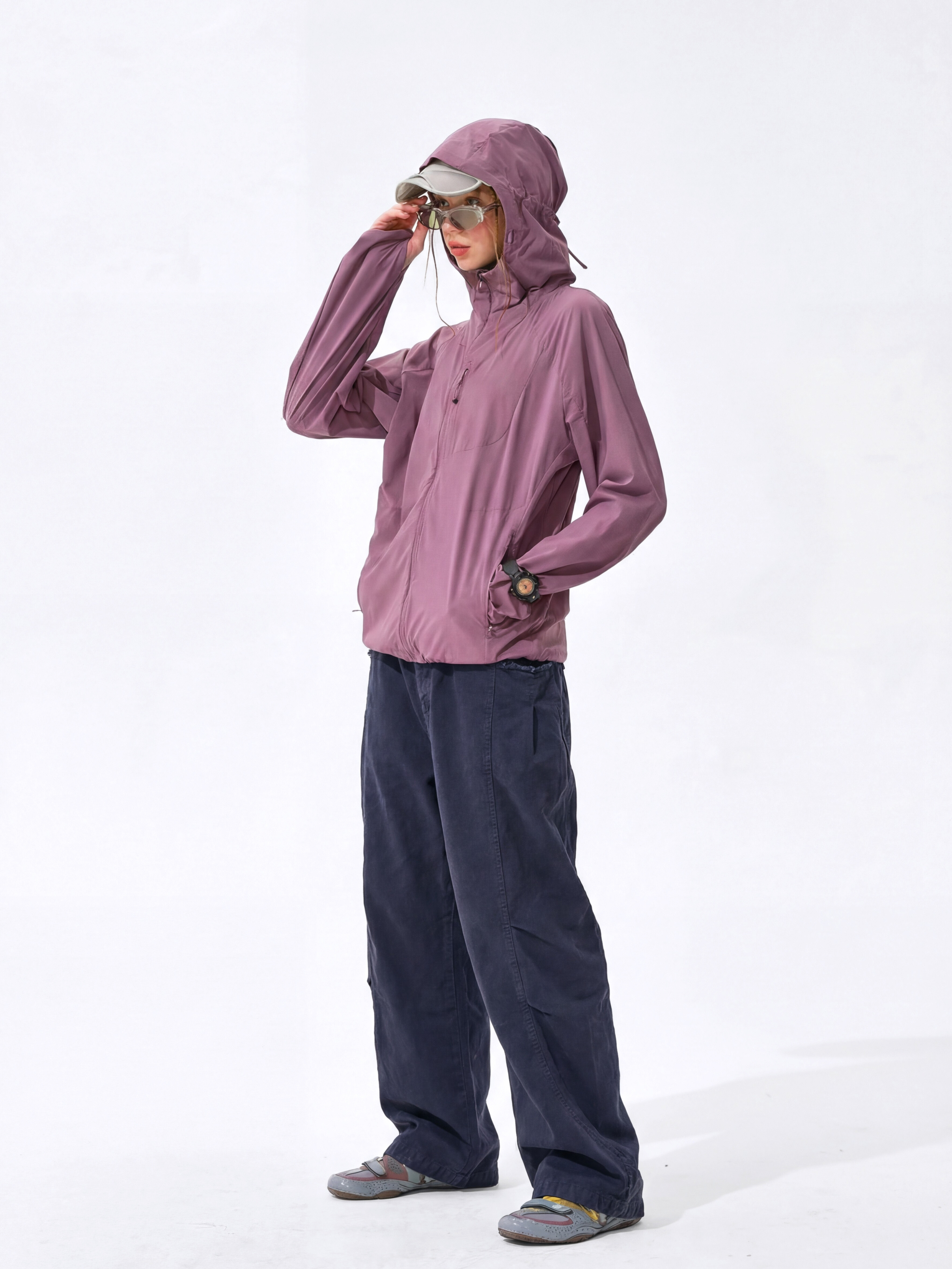 AlpineScope - Durable Cotton Curved Utility Cargo Pants
