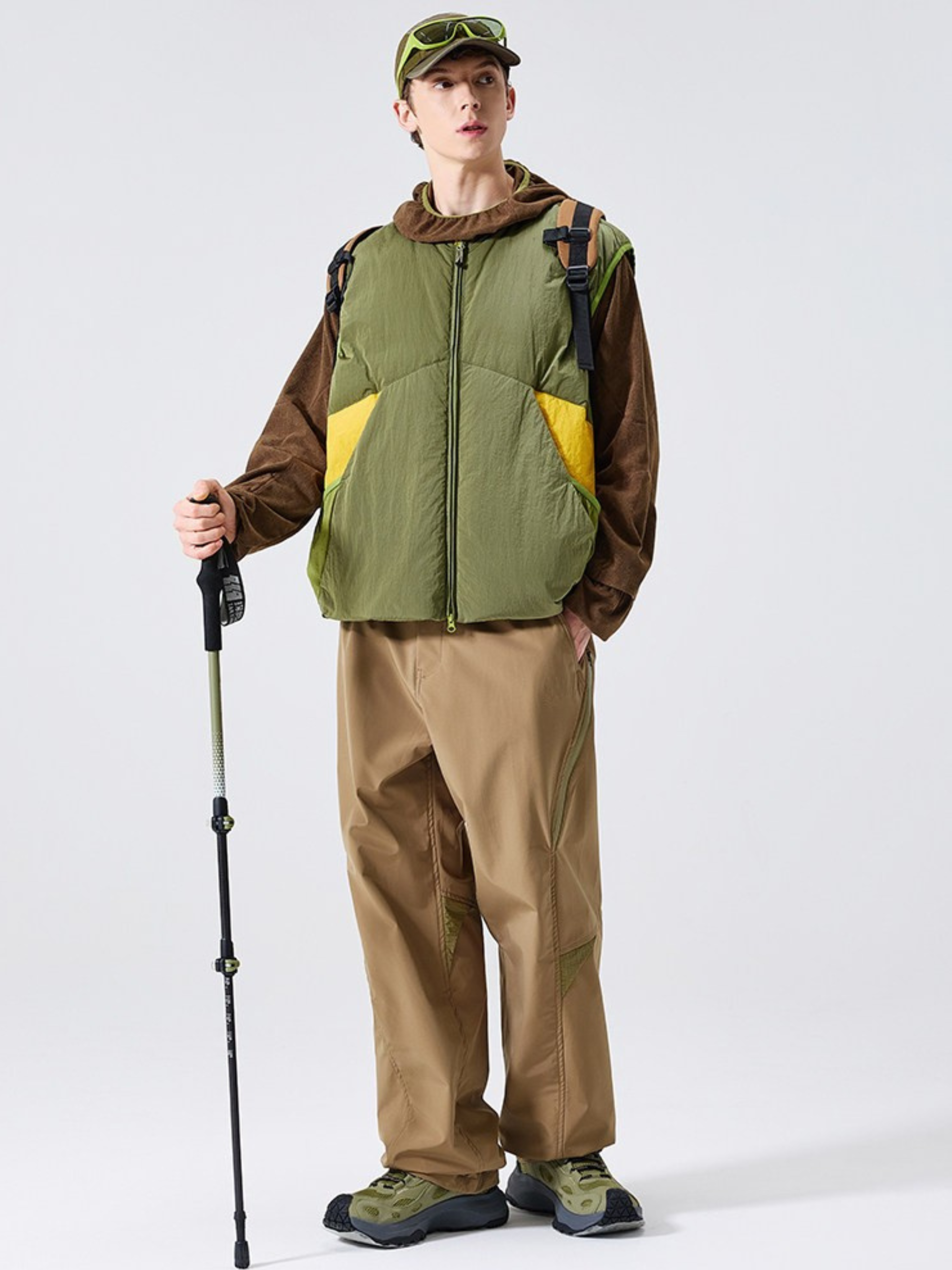 Moonblaze - Unisex Windproof Water-Repellent 90% White Duck Down Vest