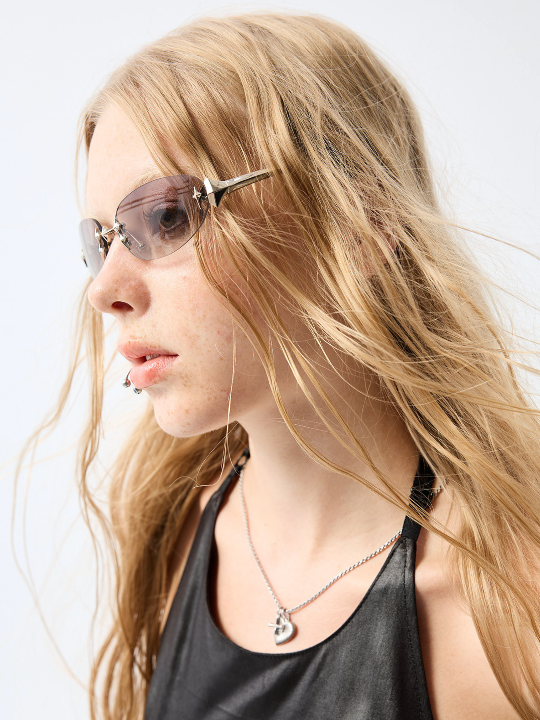 FlowLens - UV Protection Rimless Sunglasses
