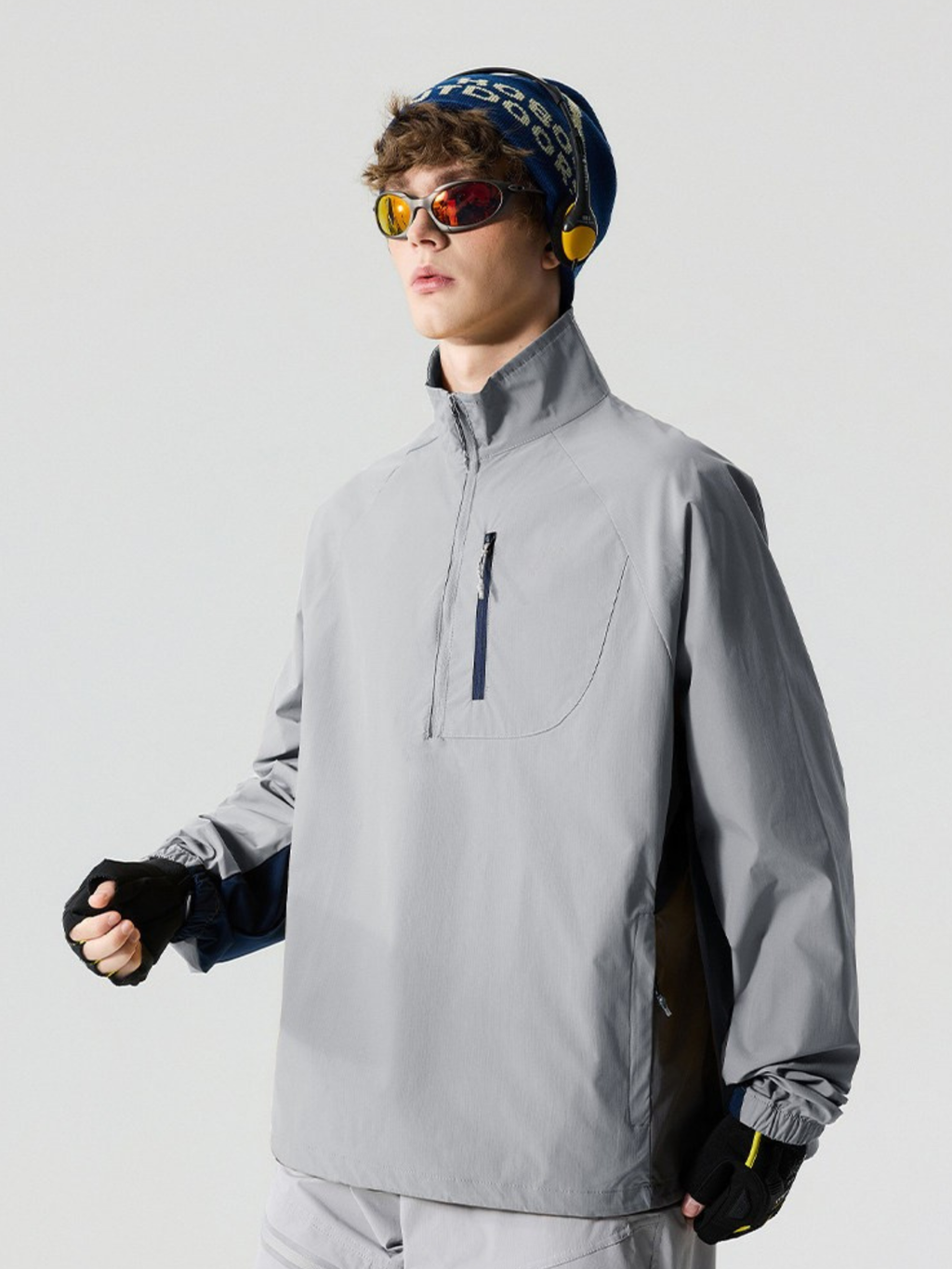 Glimmerfrost - Unisex Water-Repellent Stand Collar Jacket