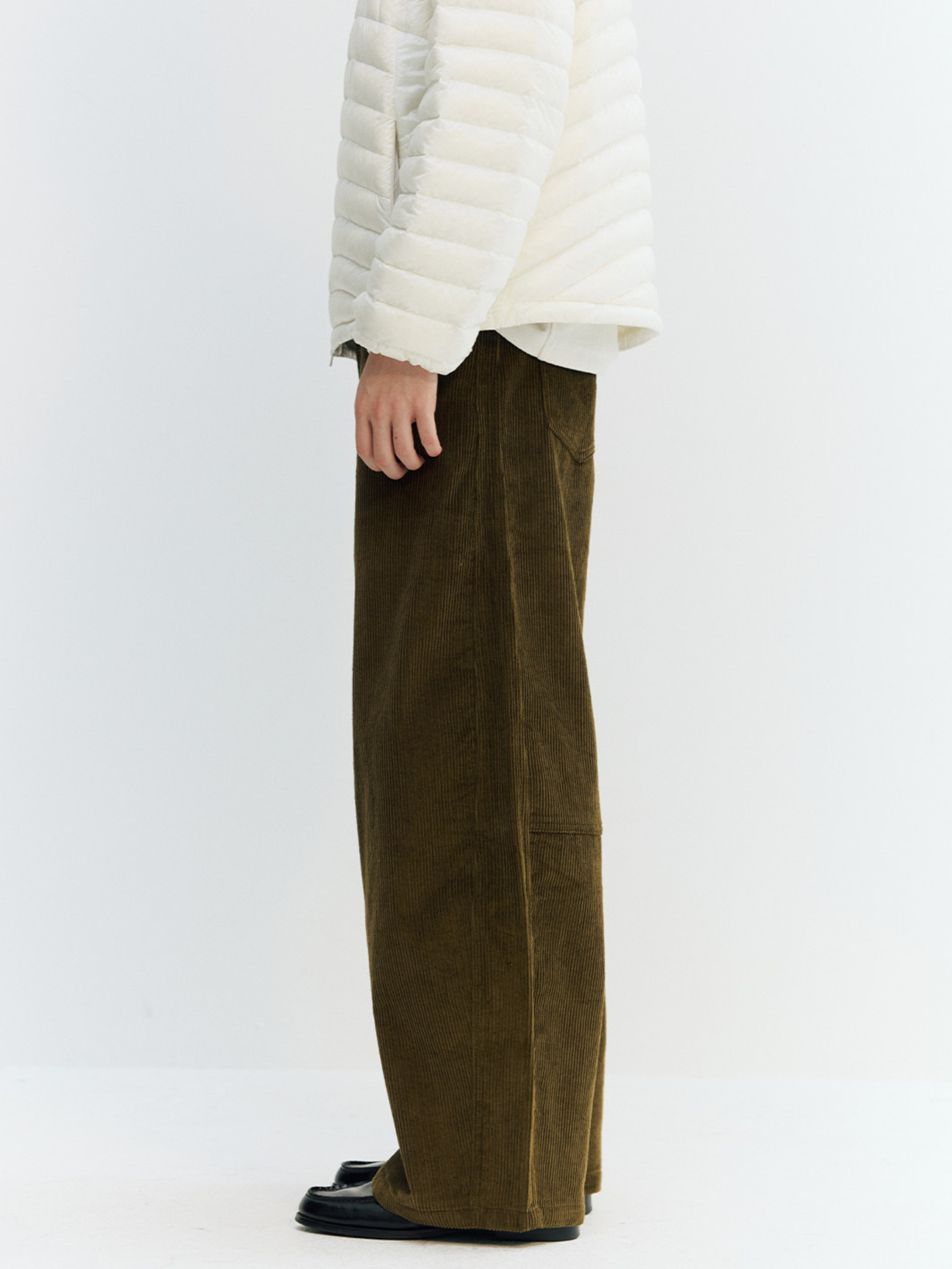 EchoBoard - Unisex Wrinkle-Resistant Corduroy Curved-Leg Casual Pants