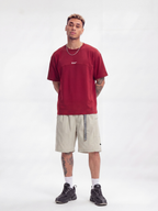 Rainhewn - Men's Lightweight Quick-Dry Belted Casual Shorts