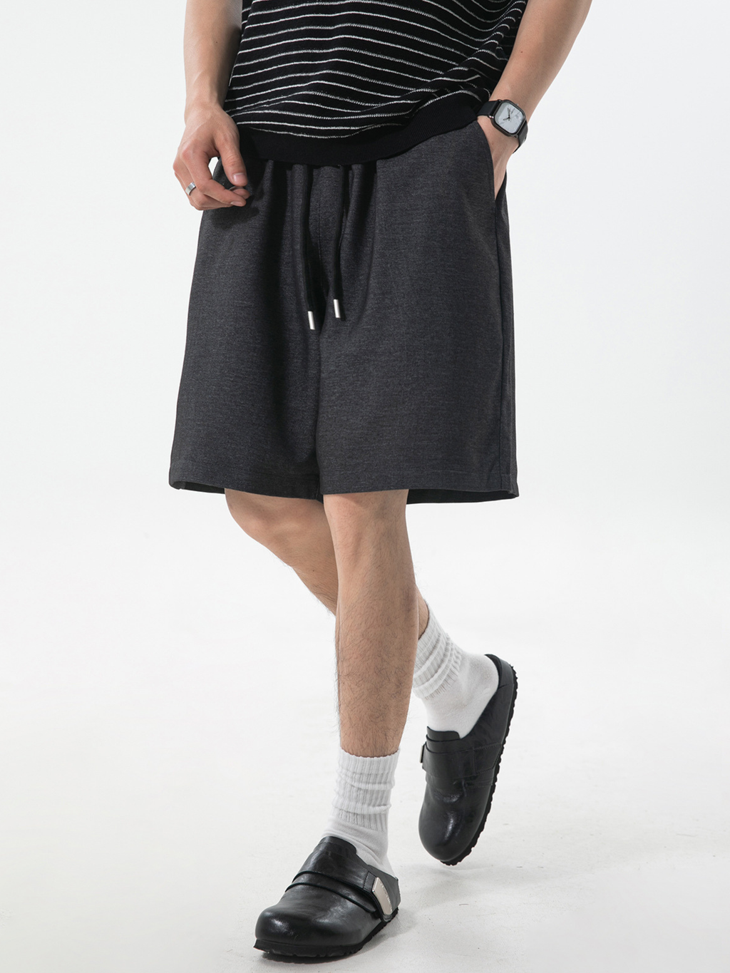 Wildflare - Men's Denim-Look Breathable Casual Shorts