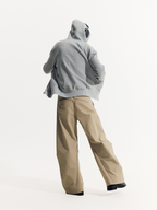 EagleView - Unisex Minimalist Wide-Cut Bamboo Wool Curved Pants