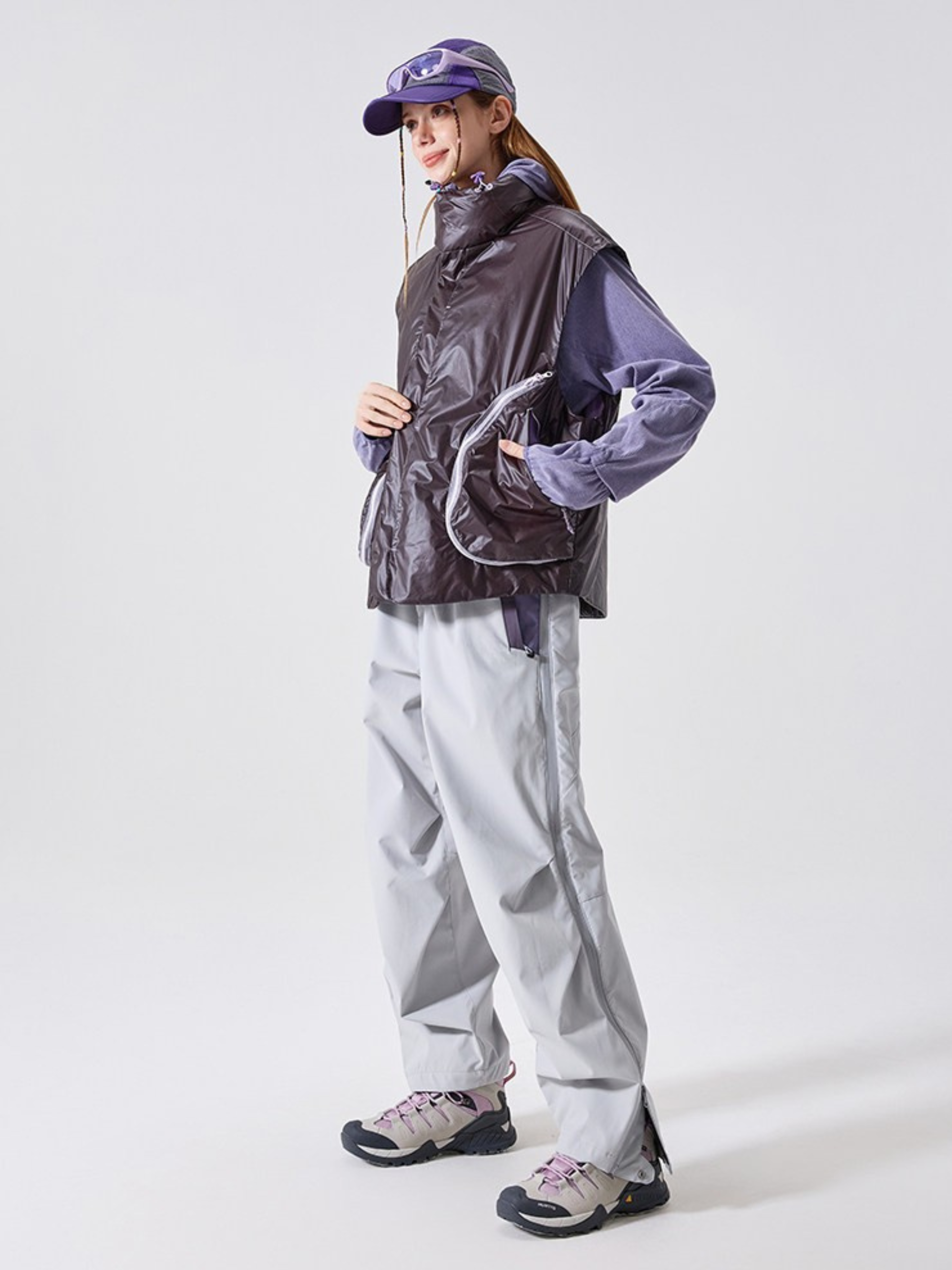 DryWrap - Unisex ColorShift Thermal 90% White Duck Down Vest