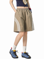 Plackart - triped Lightweight Breathable Shorts
