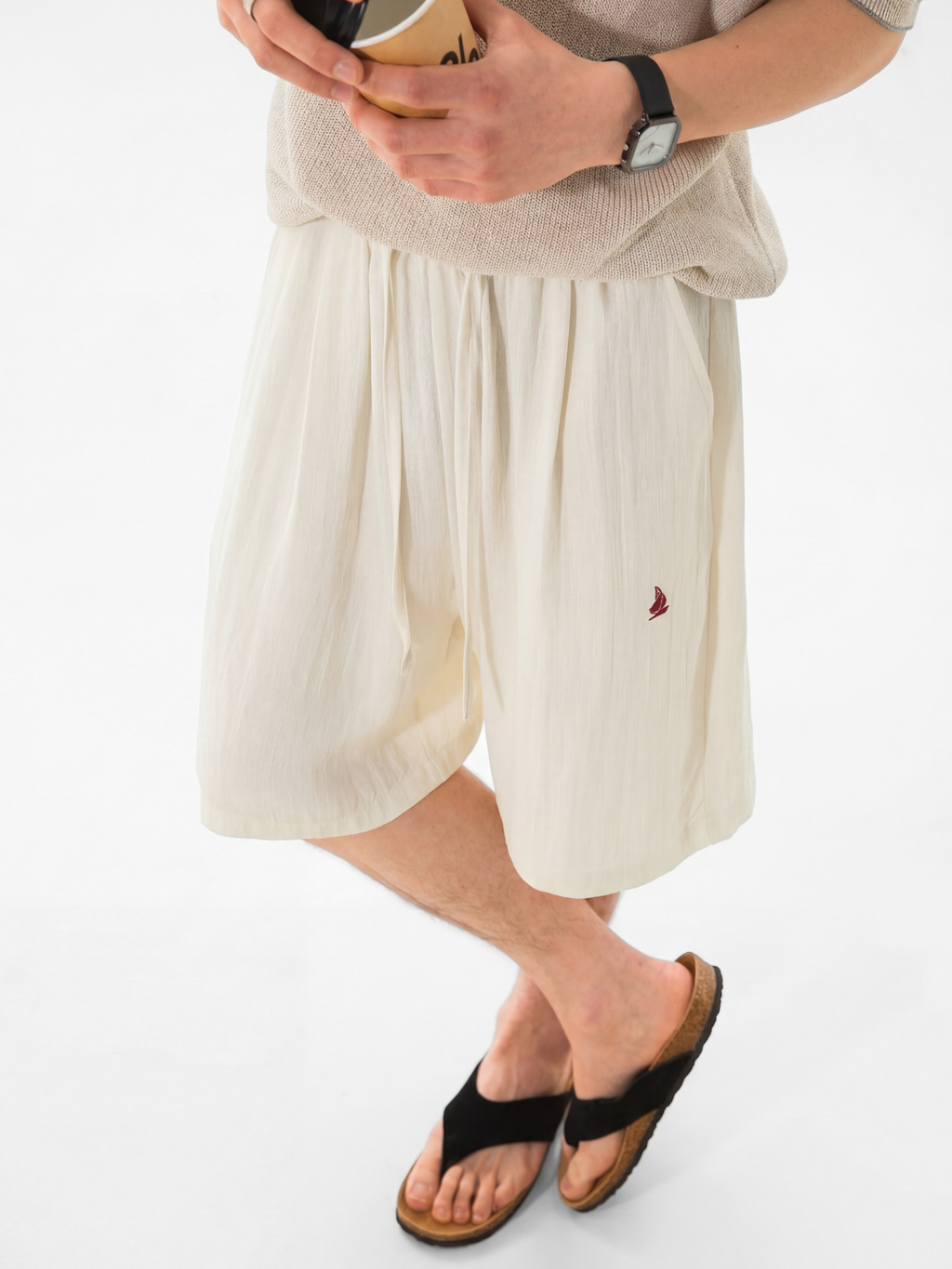Ironfield - Men's Cooling Linen-Texture Breathable Shorts