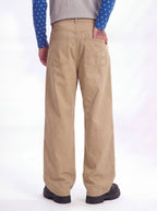 Dewpoint - Button Straight-Leg Wide Cargo Pants