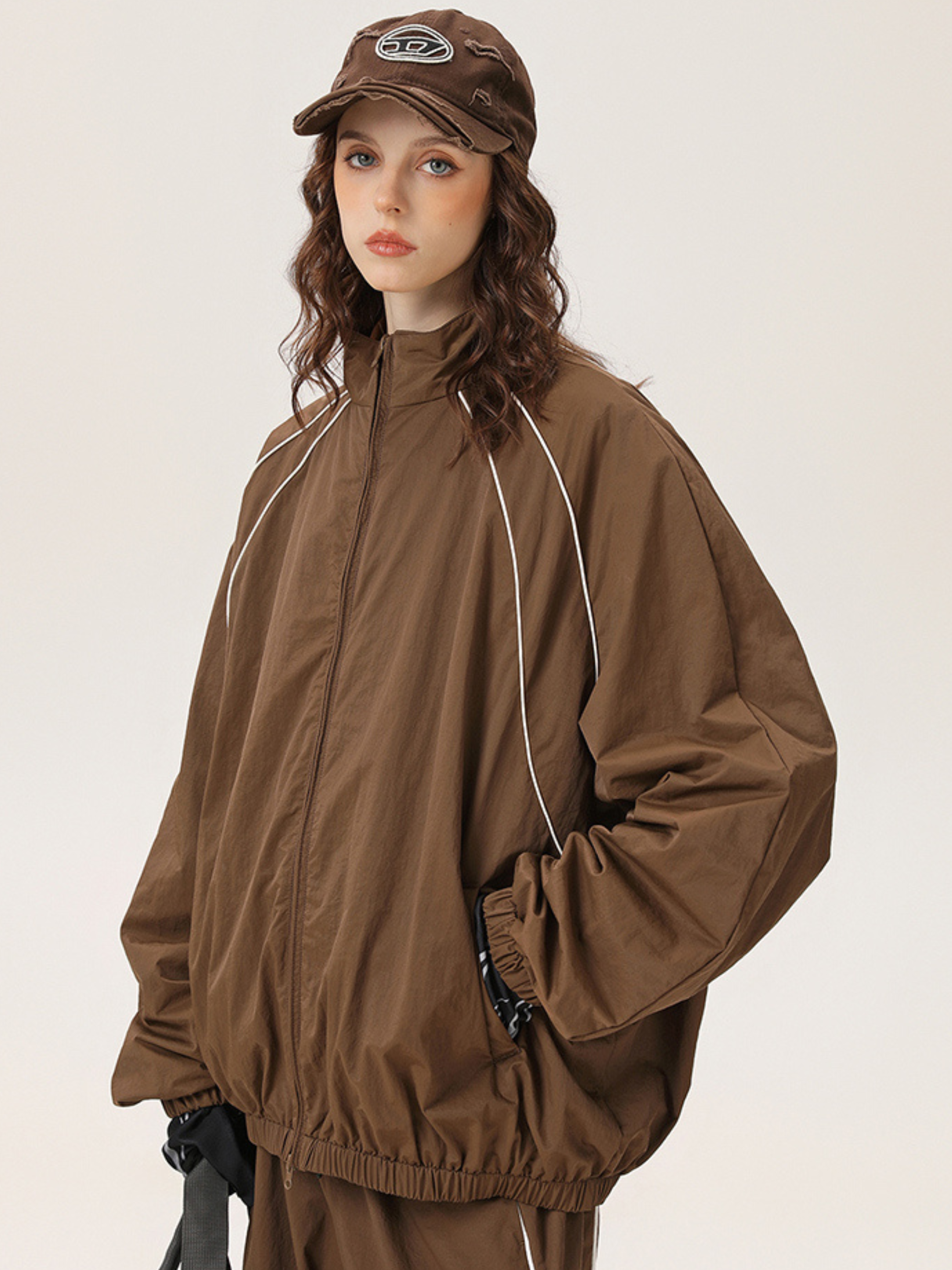 AshDash - Unisex Oversized Windproof Water-Repellent Jacket