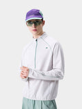 Snappy - Unisex Moisture-Wicking Quick-Dry Half-Zip Long Sleeve T-Shirt