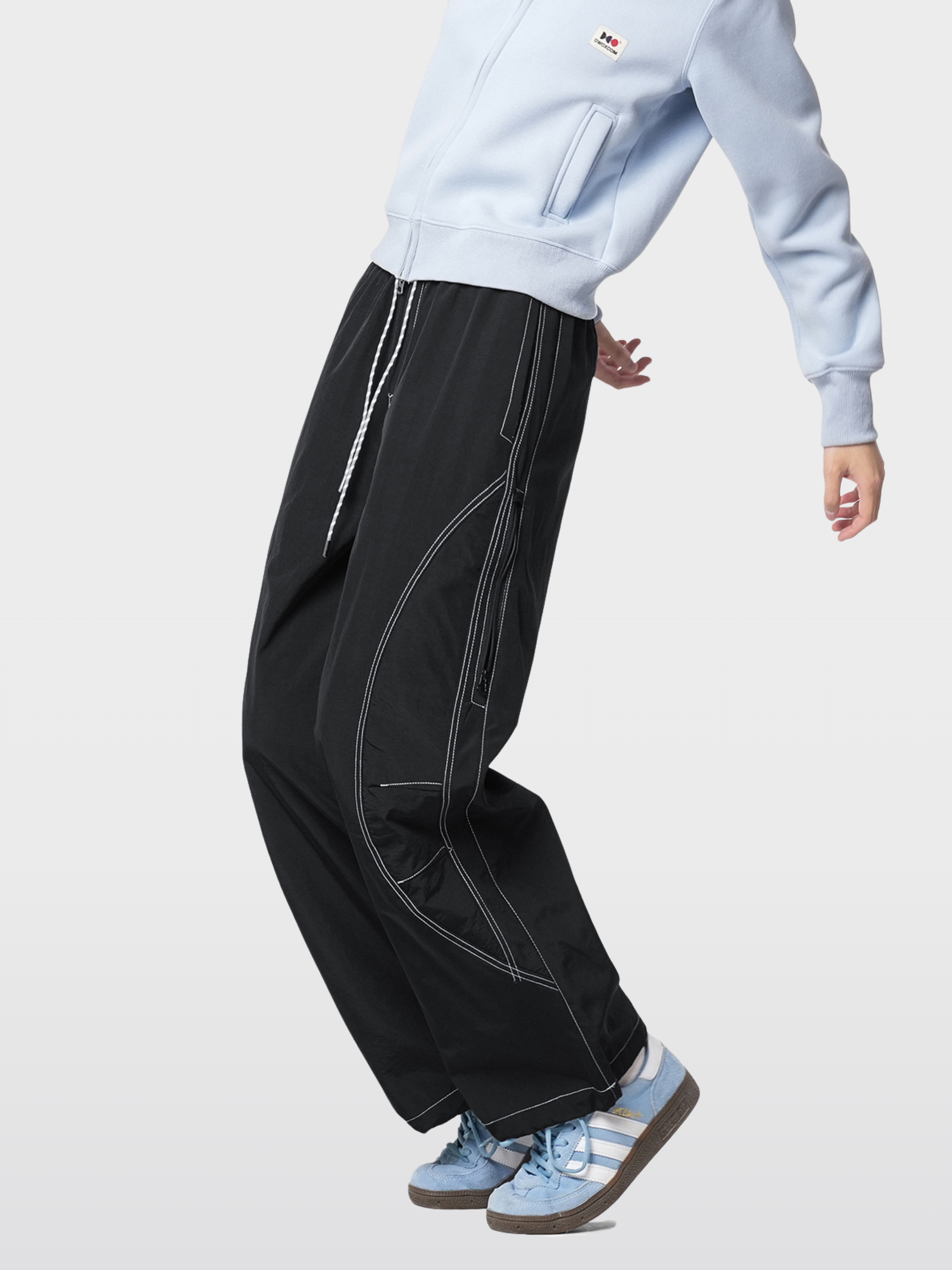 Stormpeak - Wide-Leg Casual Straight Pants