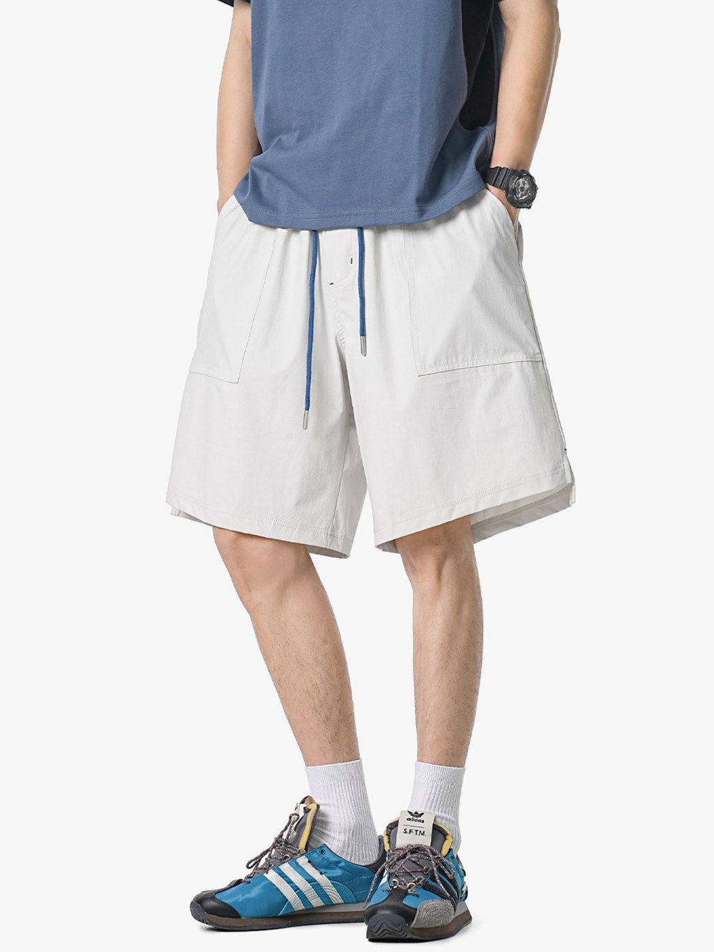 FrostShell - Unisex Cooling Breathable Wide-Leg Shorts