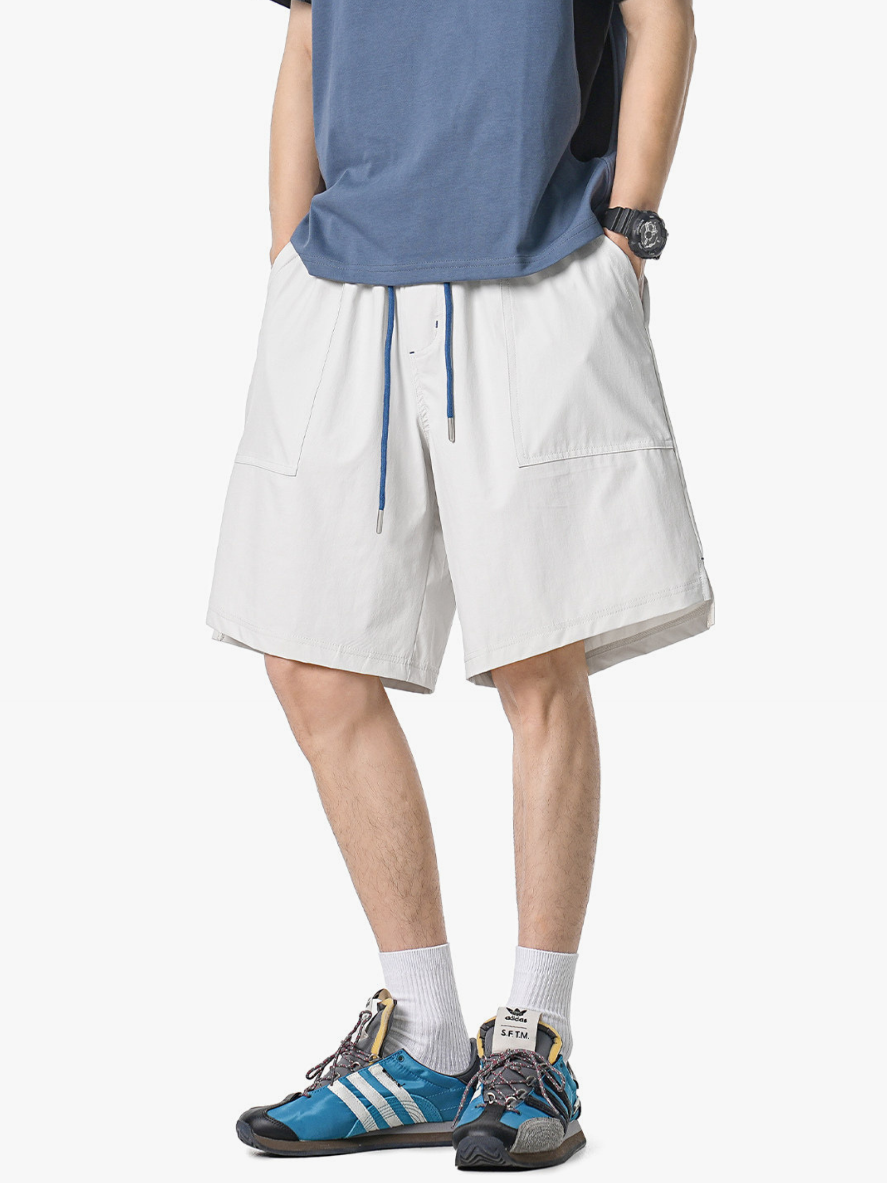 FrostShell - Unisex Cooling Breathable Wide-Leg Shorts