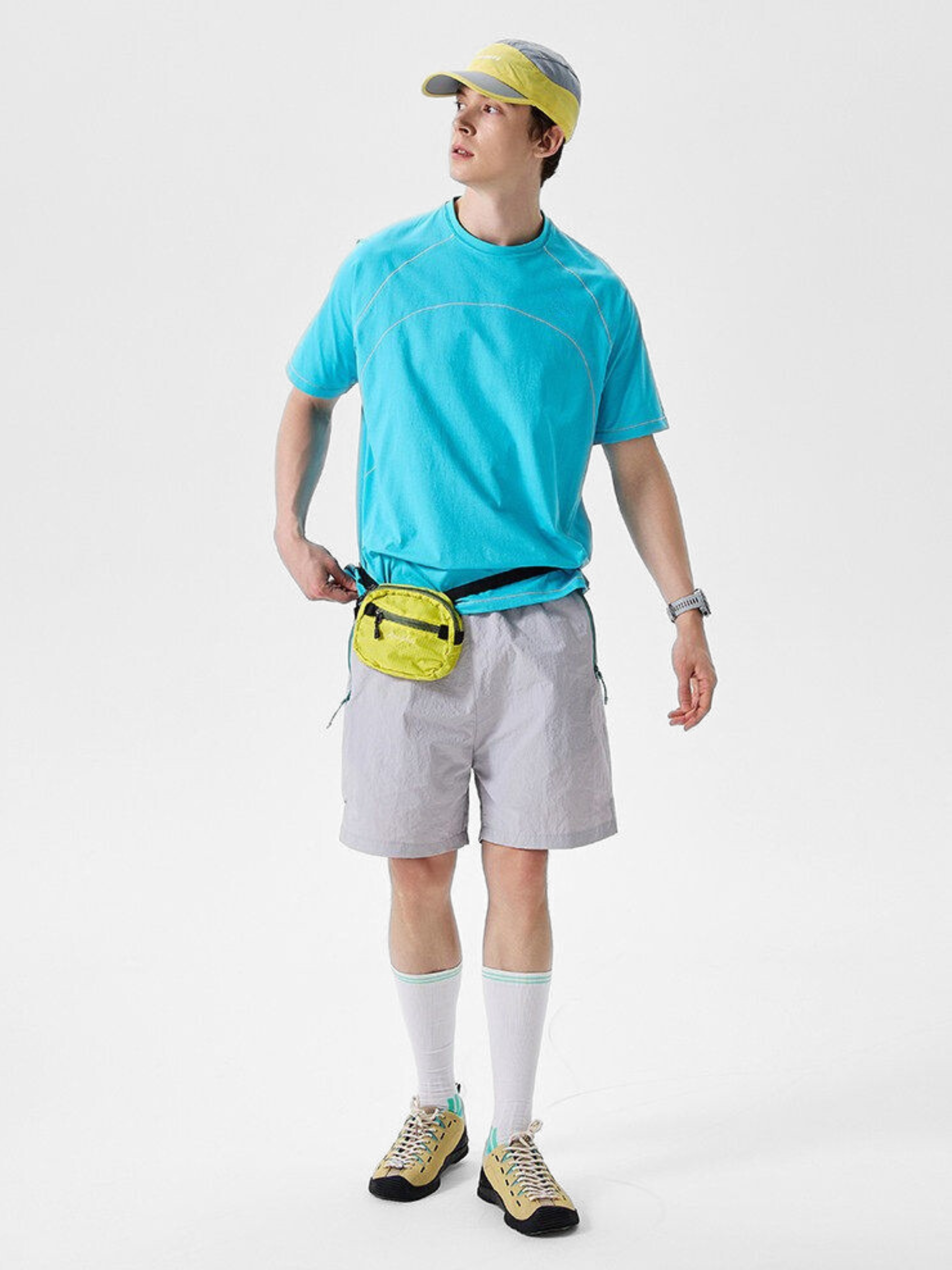 HighCliff - Unisex UPF50+ Protection Quick-Dry Athletic T-Shirt
