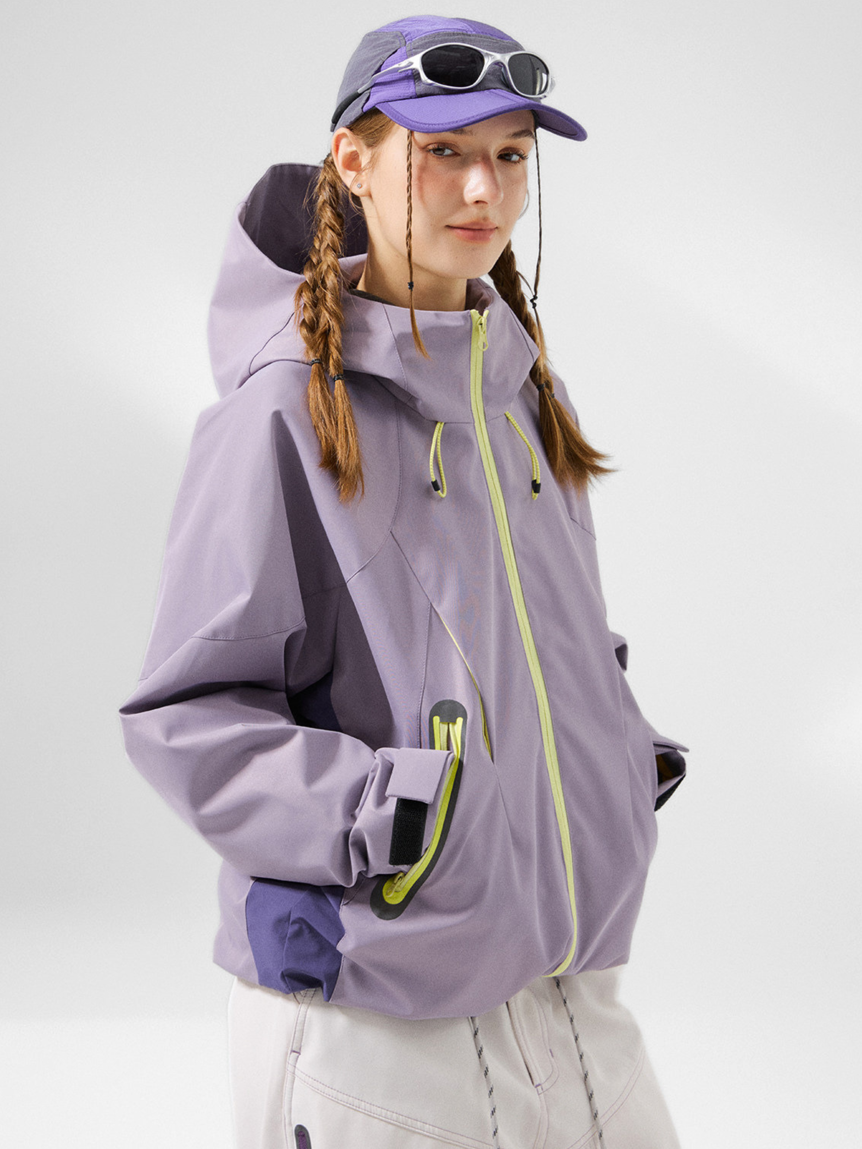 Ashrun - 8000mm Waterproof Reflective Shell Jacket