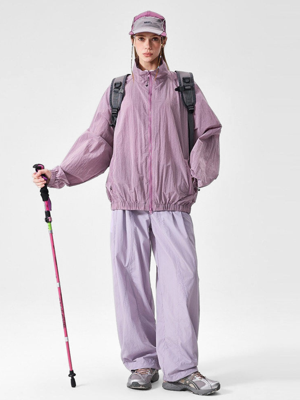 Earthline - Unisex UPF200+ Water-Repellent Breathable Stand Collar Jacket