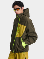 EchoPort - Water-Repellent & Windproof Colorblock Hard Shell Jacket