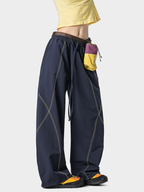 Stormrush - Contrast-Stitch Water-Repellent Paratrooper Pants