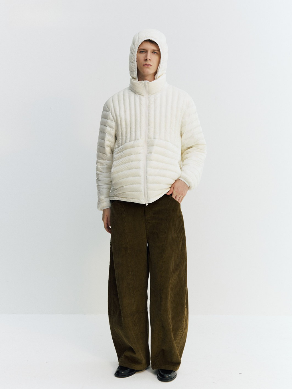 EchoBoard - Unisex Wrinkle-Resistant Corduroy Curved-Leg Casual Pants