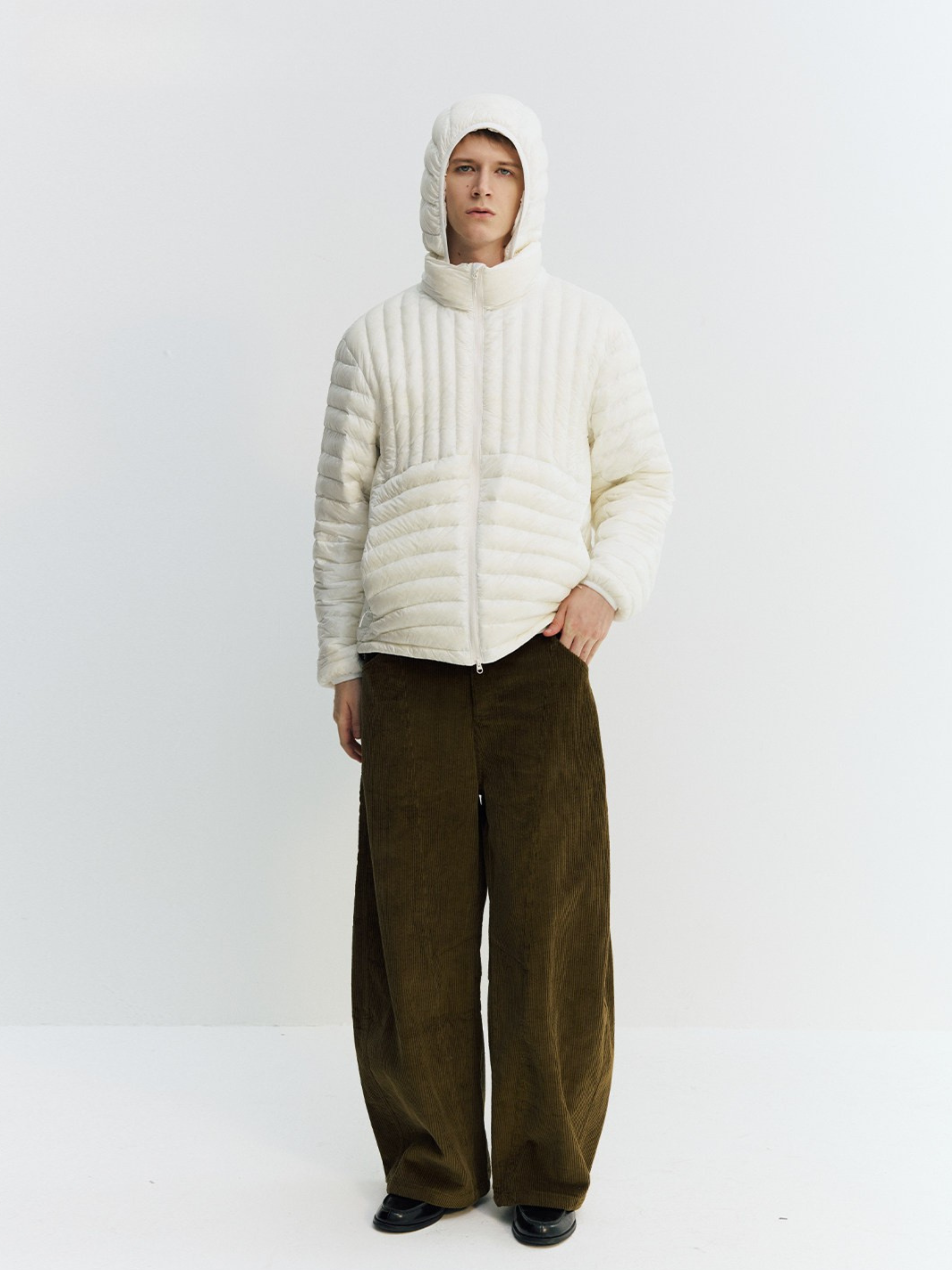 EchoBoard - Unisex Wrinkle-Resistant Corduroy Curved-Leg Casual Pants