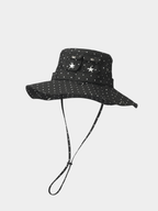 Duneflare - UPF50+ Protection Polka Dot Embroidered Utility Bucket Hat