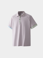 ChillFlask - Unisex Antibacterial Quick-Dry Half-Zip Polo T-Shirt