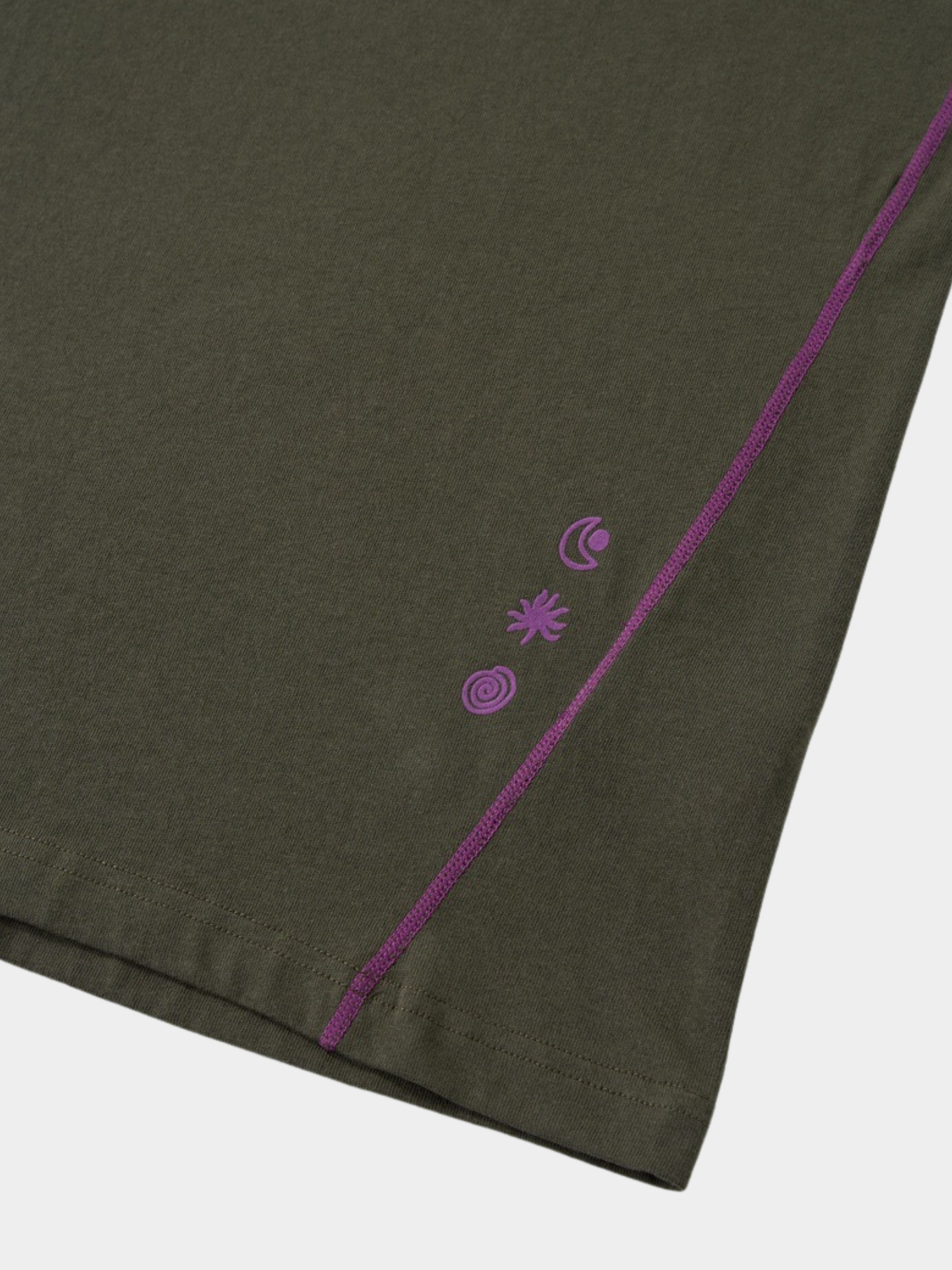 WildDash - Unisex Lightweight & Moisture-Absorbing Contrast Stitch Cotton T-Shirt