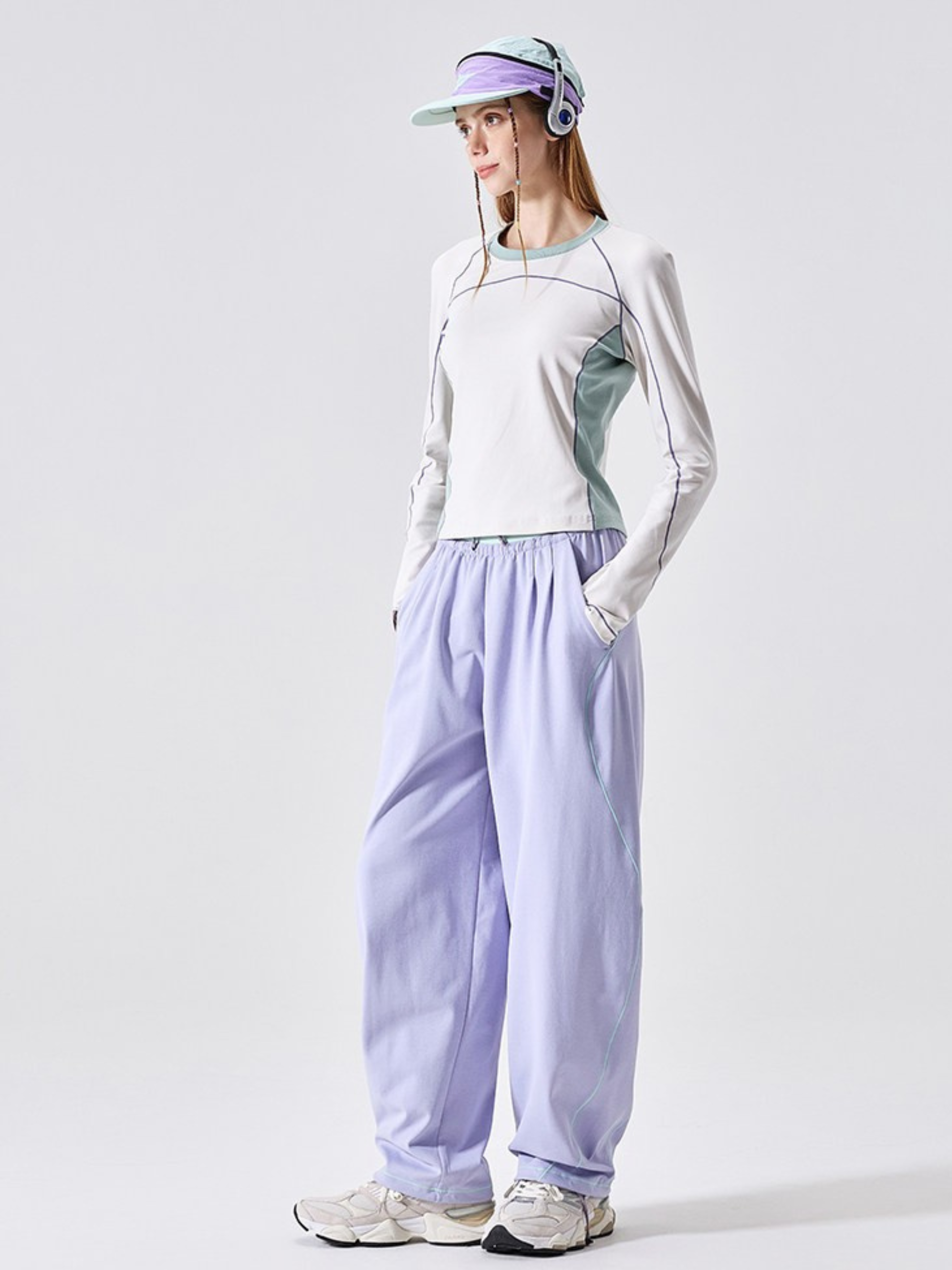 HawkDeck - Lightweight Knit Curved-Leg Paratrooper Pants