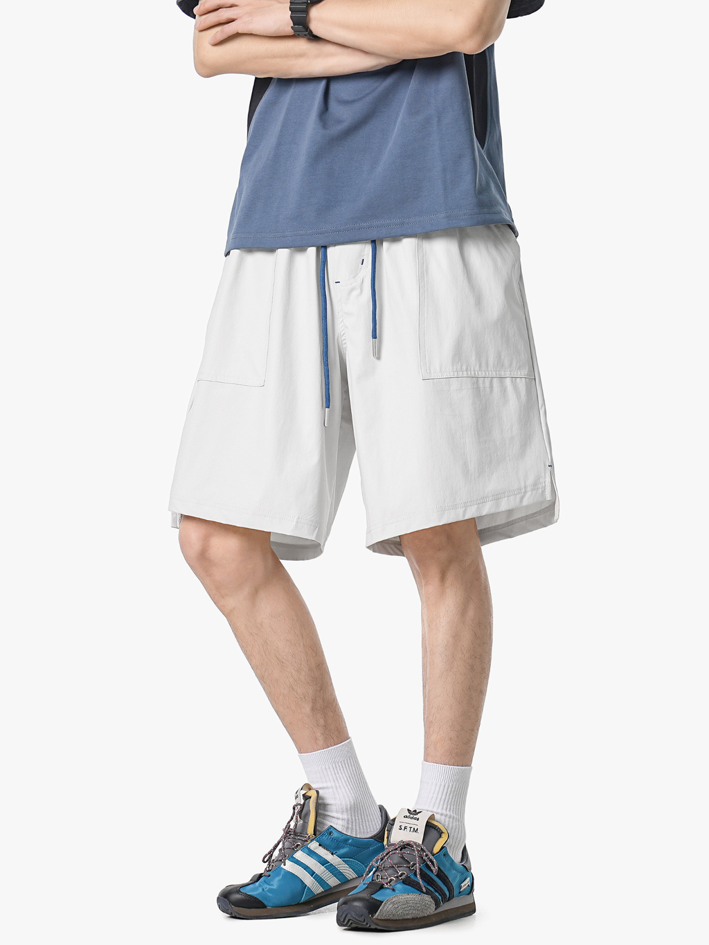 FrostShell - Unisex Cooling Breathable Wide-Leg Shorts