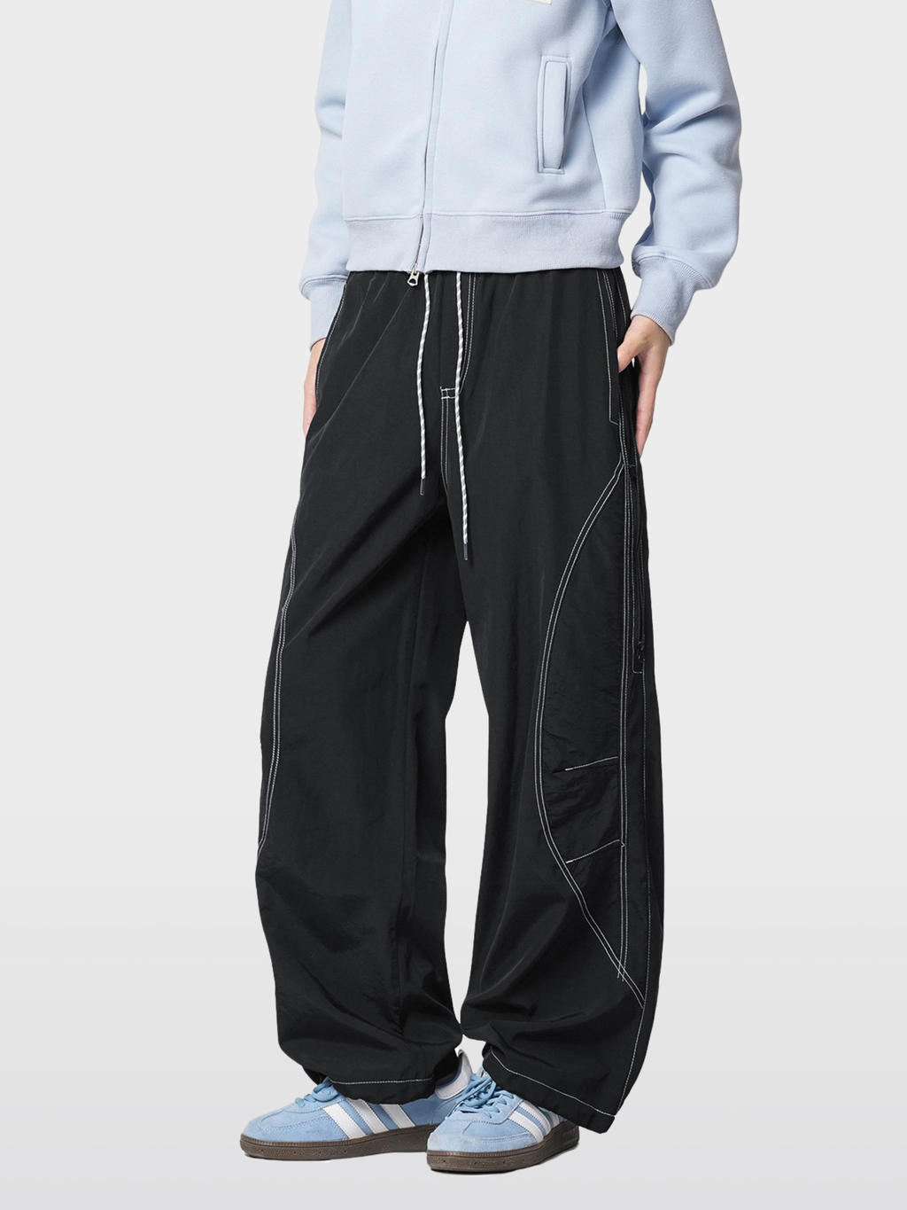 Stormpeak - Wide-Leg Casual Straight Pants