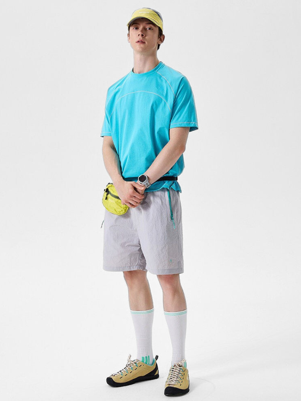HighCliff - Unisex UPF50+ Protection Quick-Dry Athletic T-Shirt
