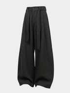 Slowtrail - Men's Faux Denim CleanFit Curved Pants