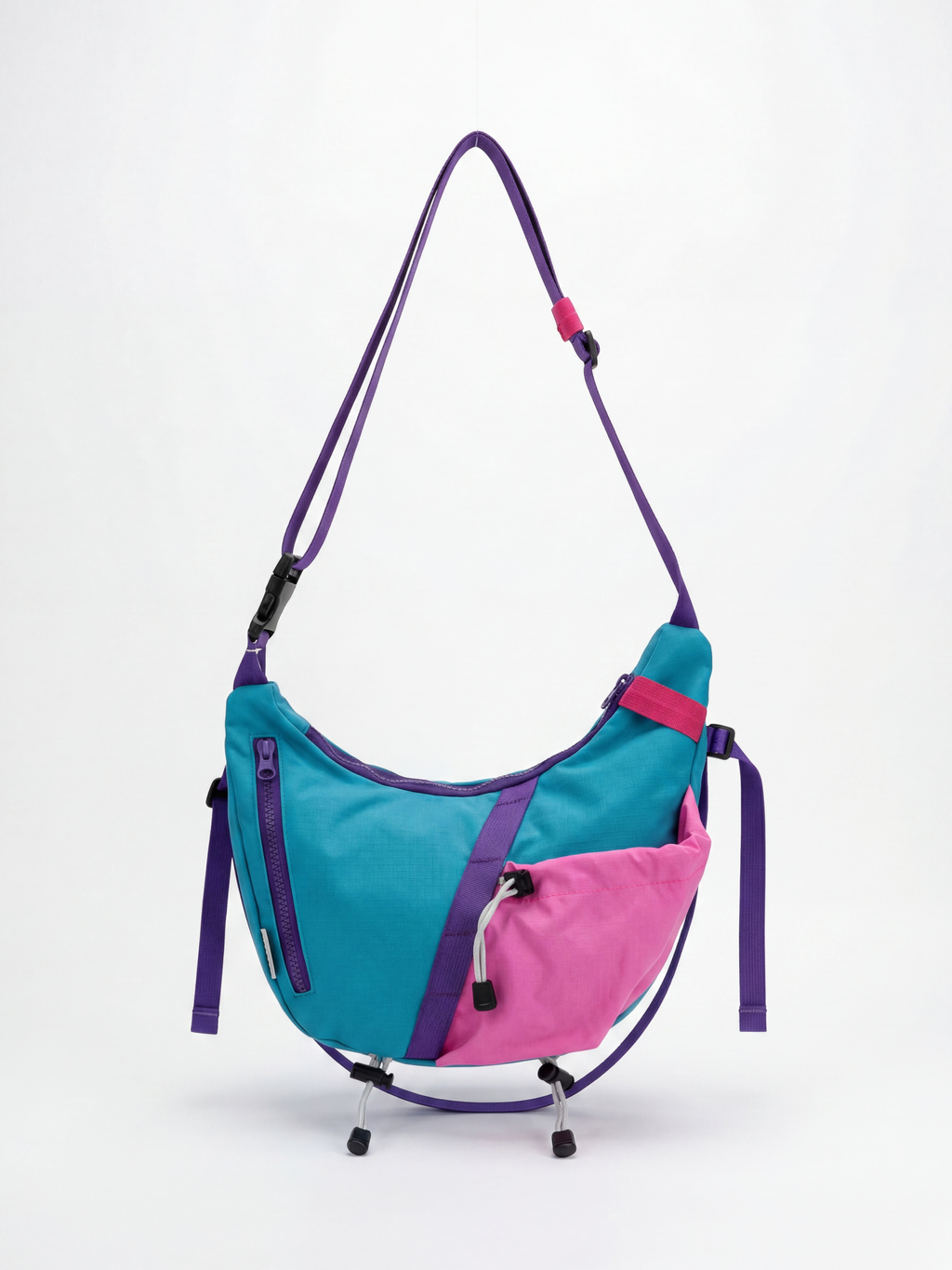 Feralwind - Lightweight Multi-Functional Colorblock Crossbody Bag