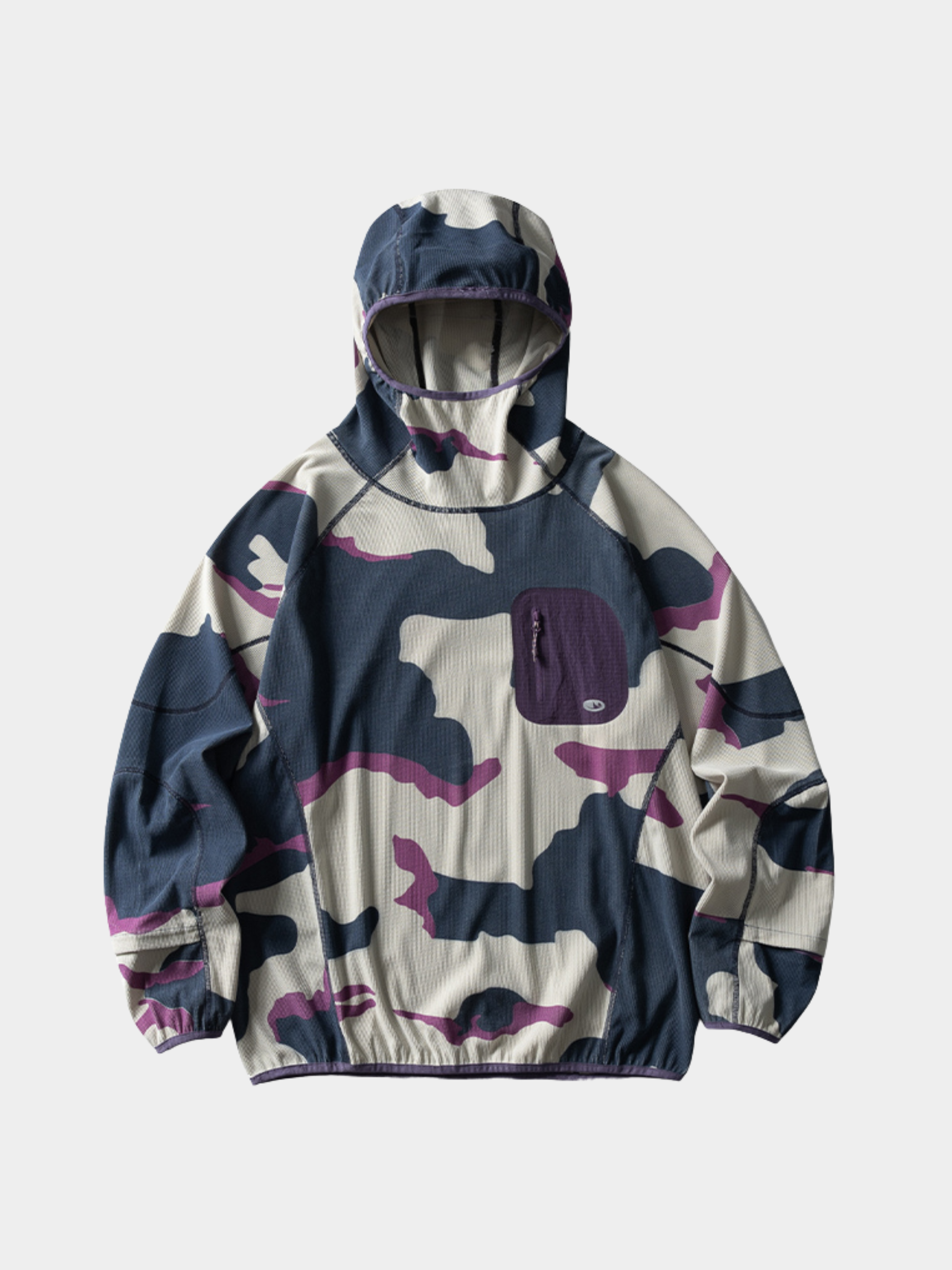 Crag - Moisture-Wicking High Neck Hoodie Base Layer