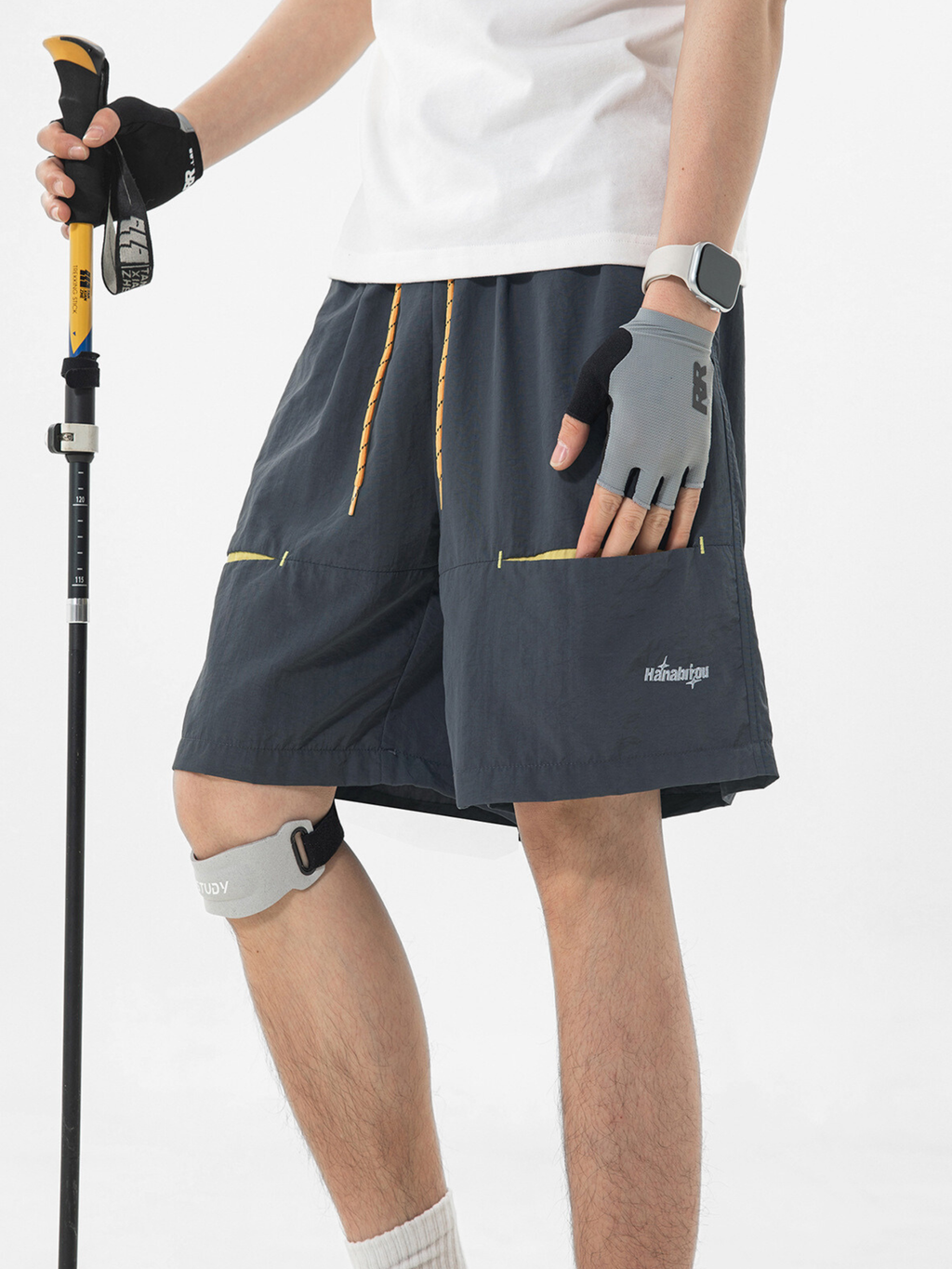 Wildlight - Men's Water-Repellent Contrast Zip Five-Length Shorts