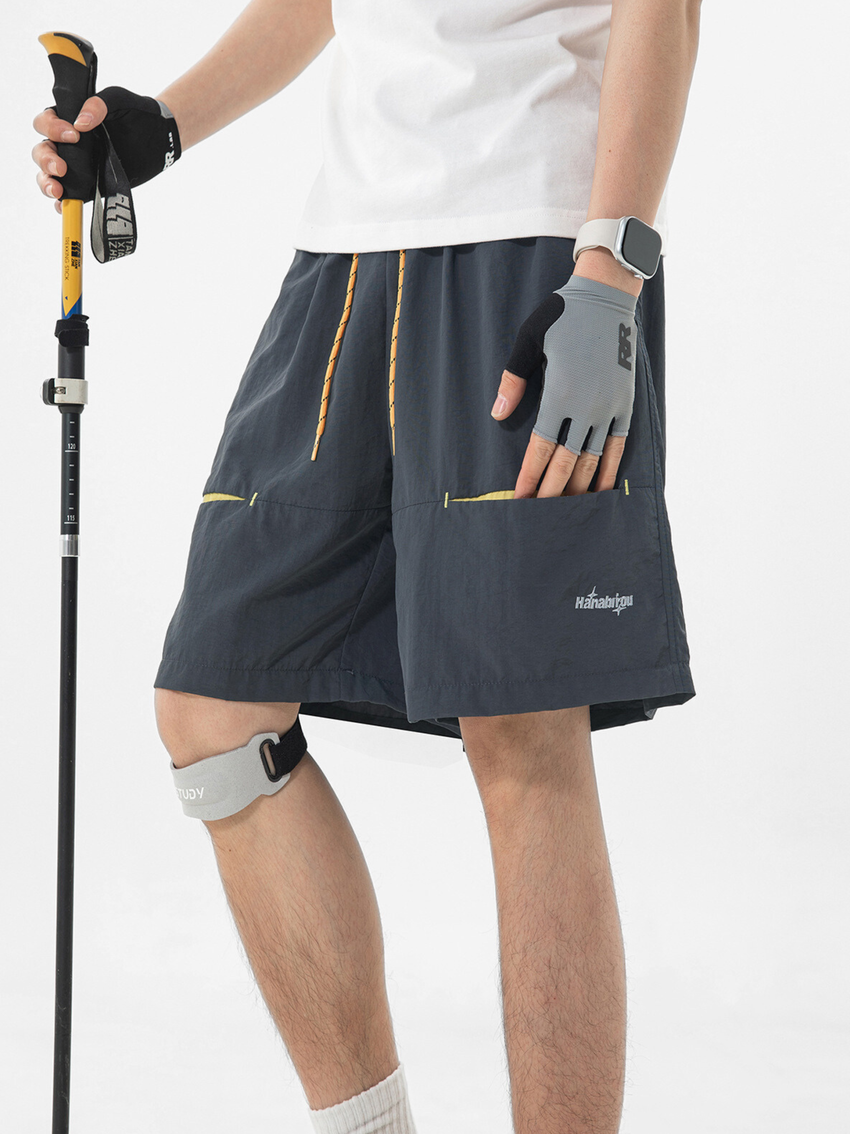 Wildlight - Men's Water-Repellent Contrast Zip Five-Length Shorts