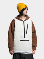 HeatBag - Women's 90% White Duck Down Large Pocket Vest