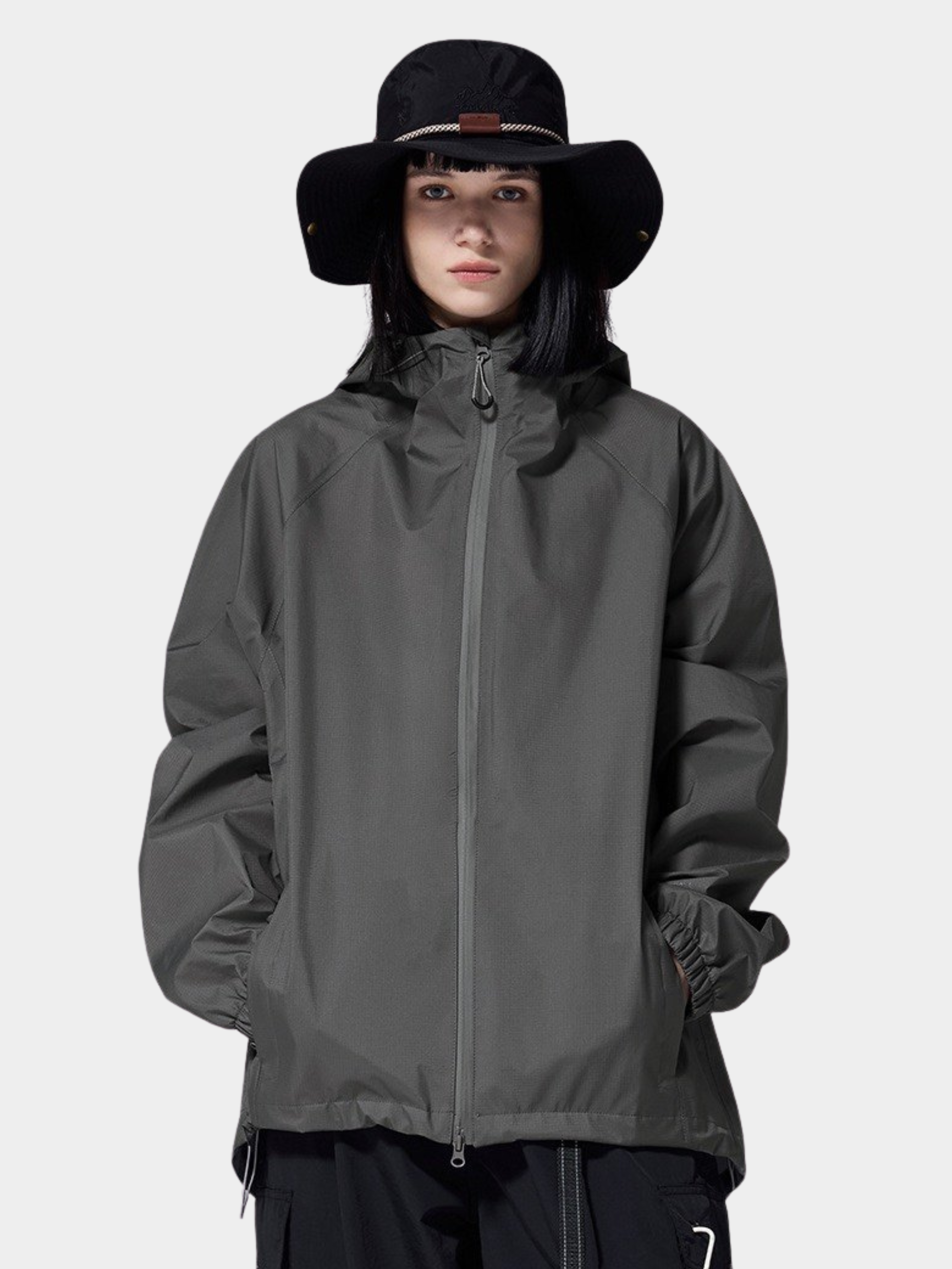 AshMode - Unisex 12K Waterproof Lightweight 3-Layer Hard Shell Jacket