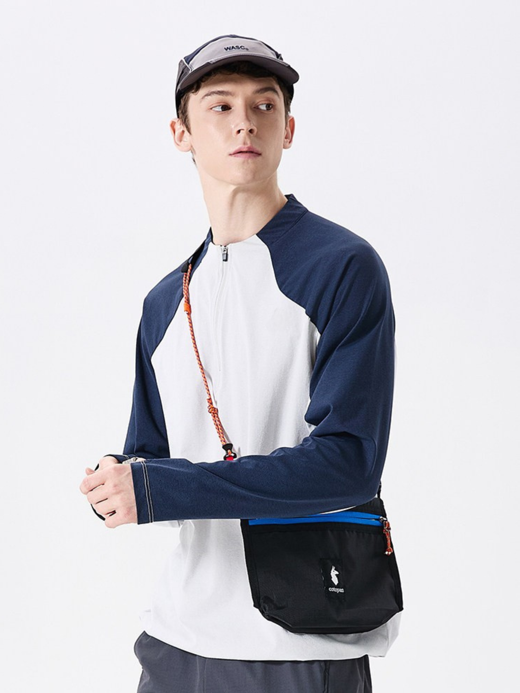Caverise - Men's UPF50+ Half-Zip Quick-Dry Performance Long Sleeve