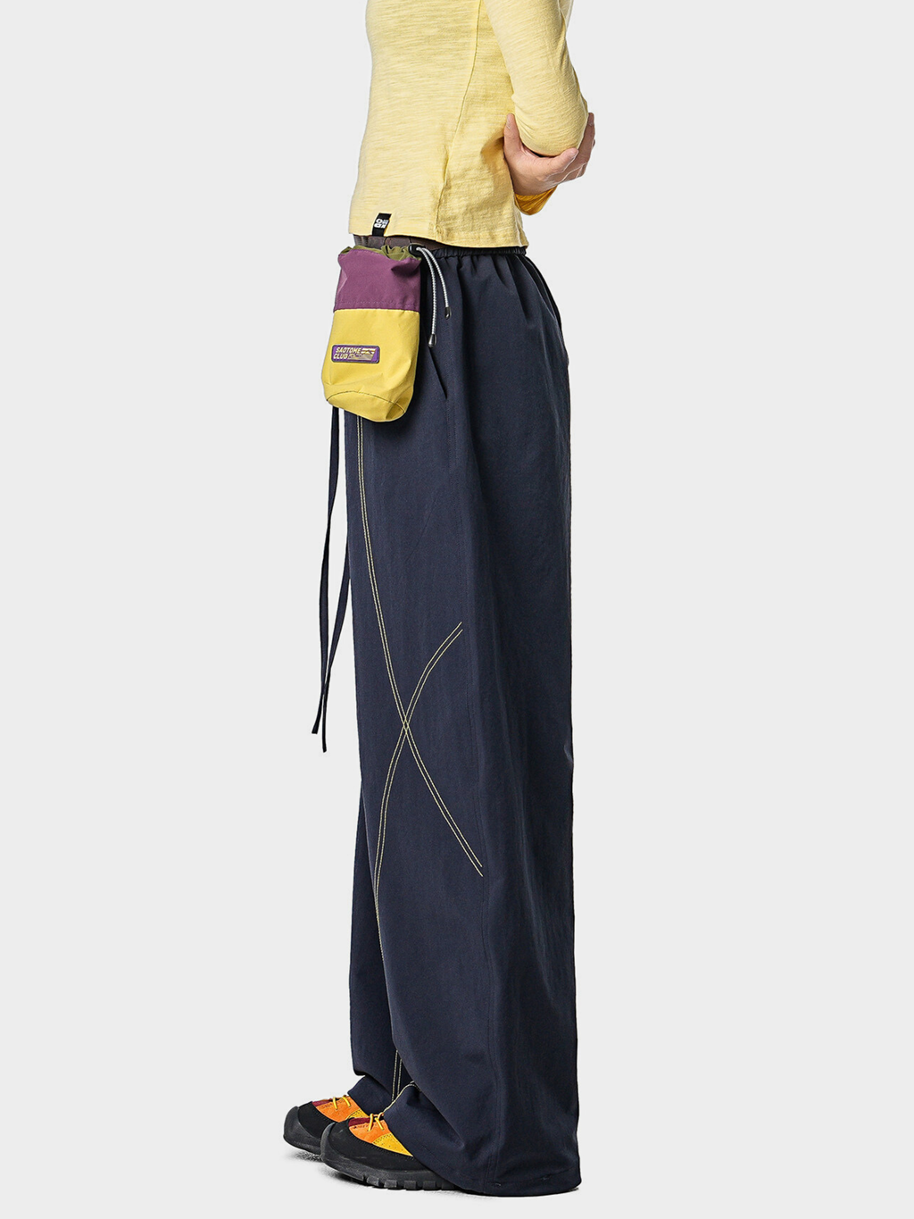 Stormrush - Contrast-Stitch Water-Repellent Paratrooper Pants