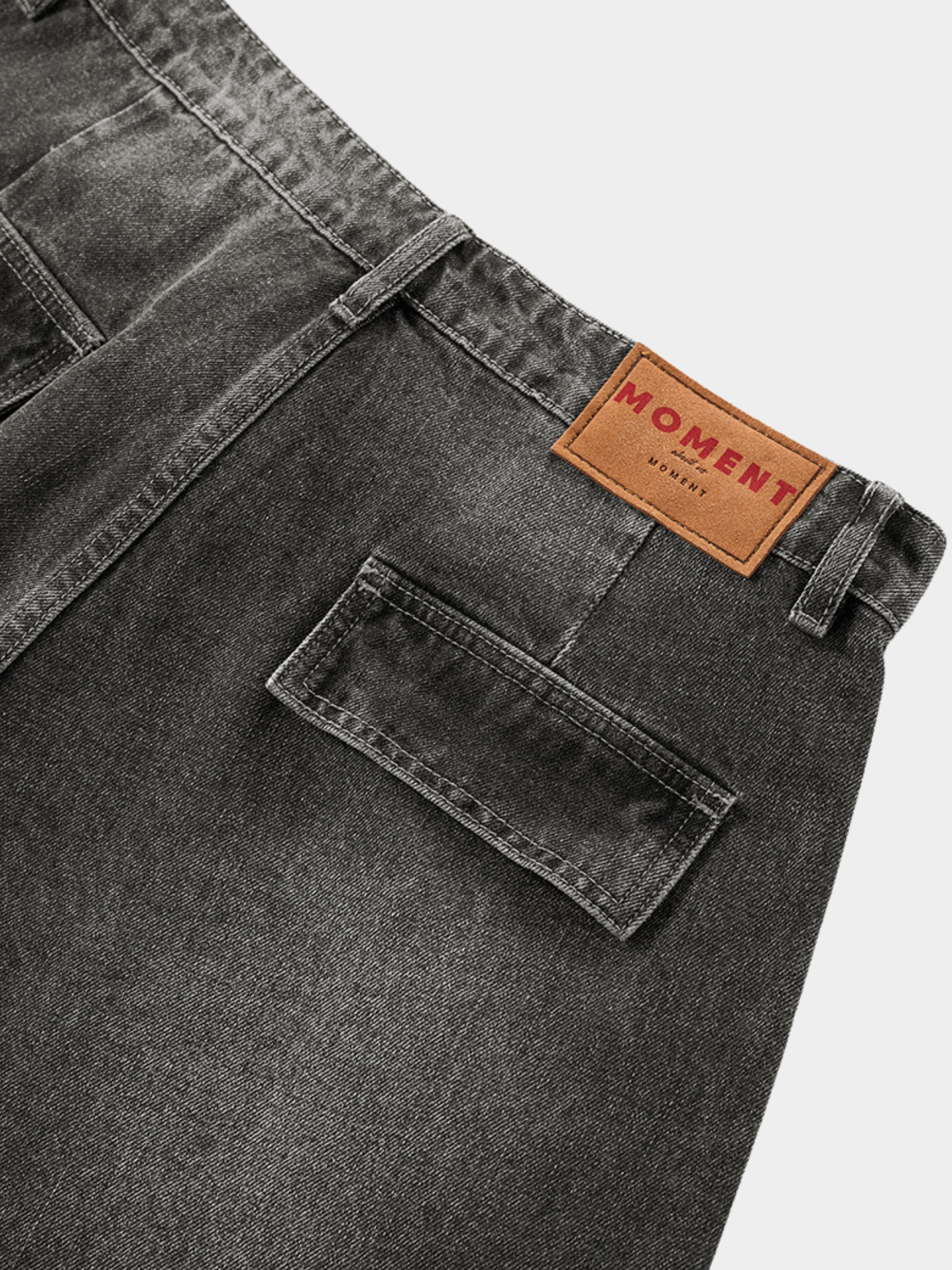 Ashloop - Men's Structured & Wrinkle-Resistant Denim Pants